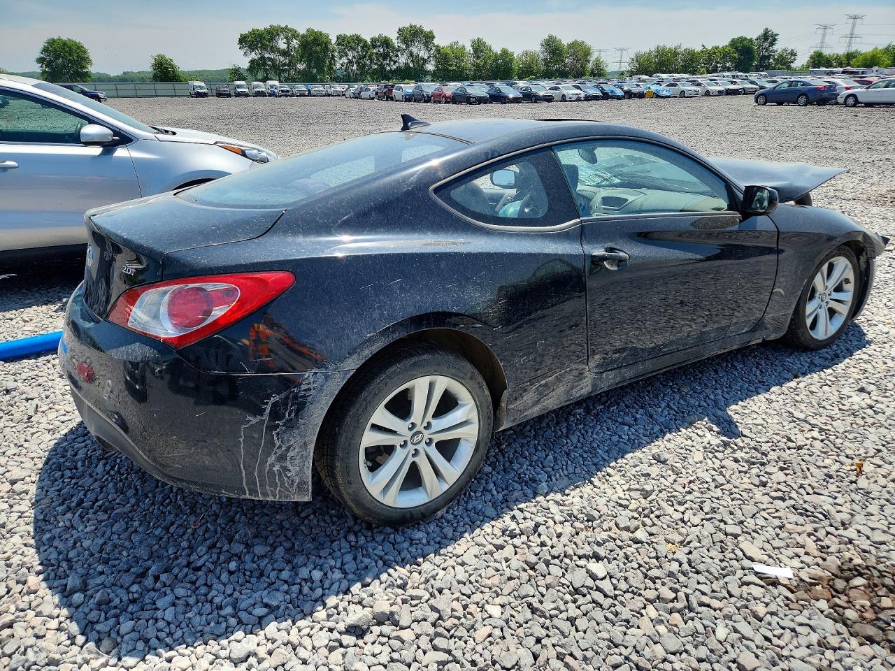 2010 Hyundai Genesis Coupe 2.0t Black vin: KMHHT6KD6AU005299