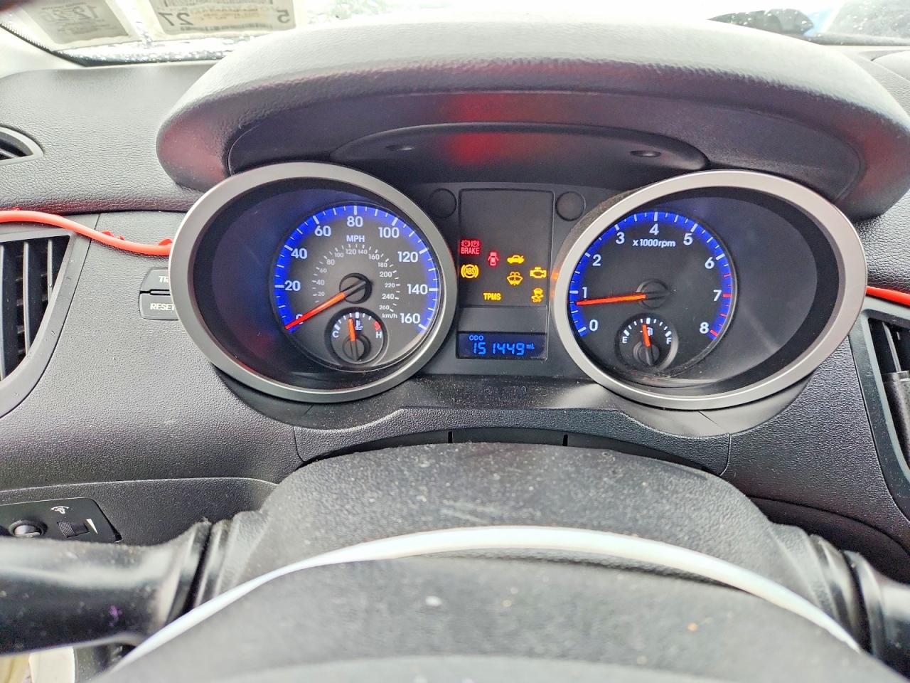 2010 Hyundai Genesis Coupe 2.0t R-spec Белый vin: KMHHT6KD6AU027707