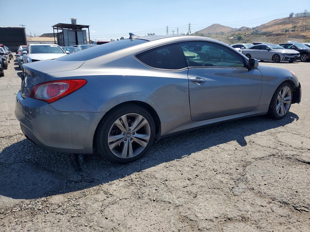 2010 Hyundai Genesis Coupe 2.0t Gray vin: KMHHT6KD6AU035676