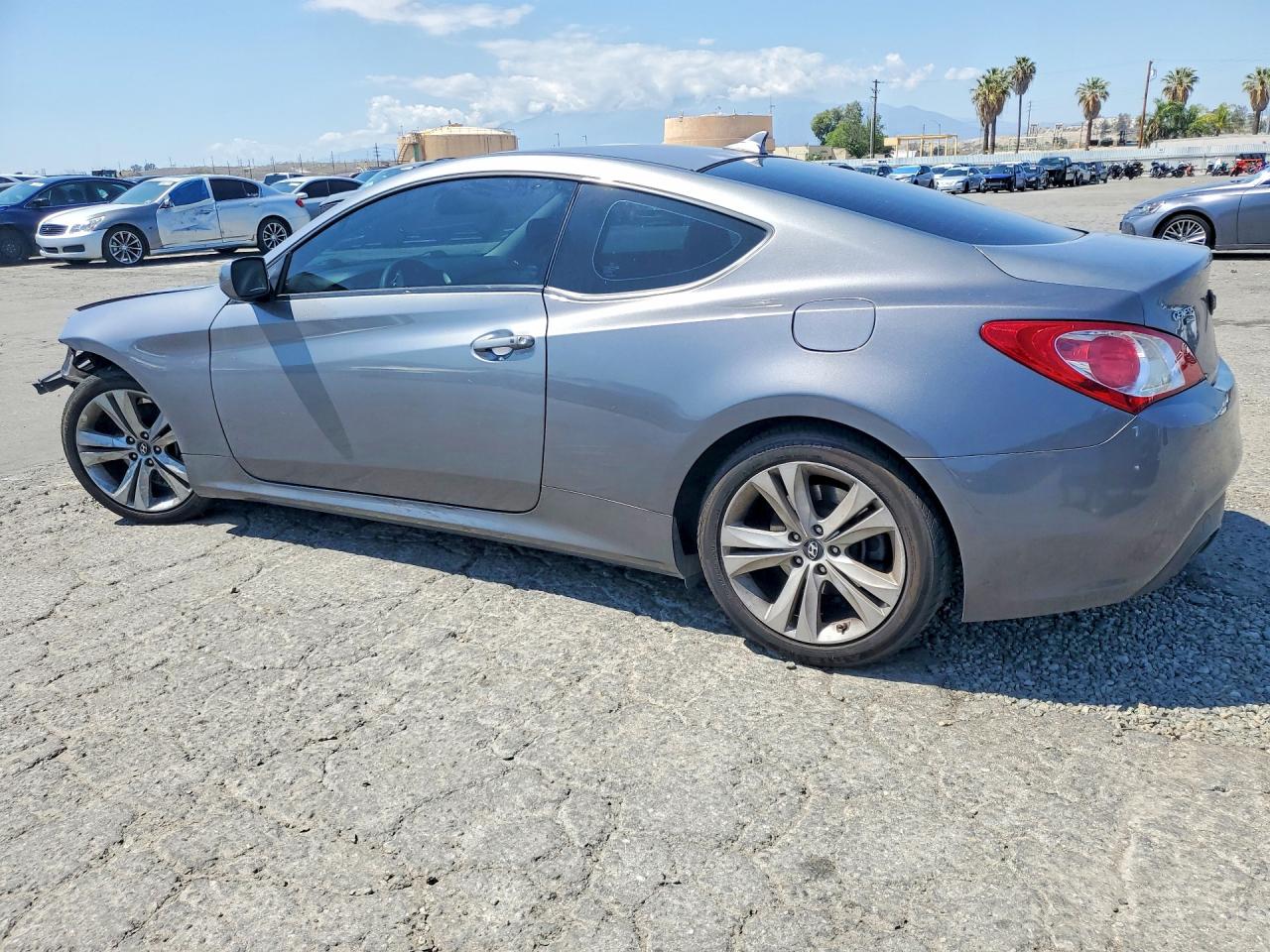 2010 Hyundai Genesis Coupe 2.0t Gray vin: KMHHT6KD6AU035676