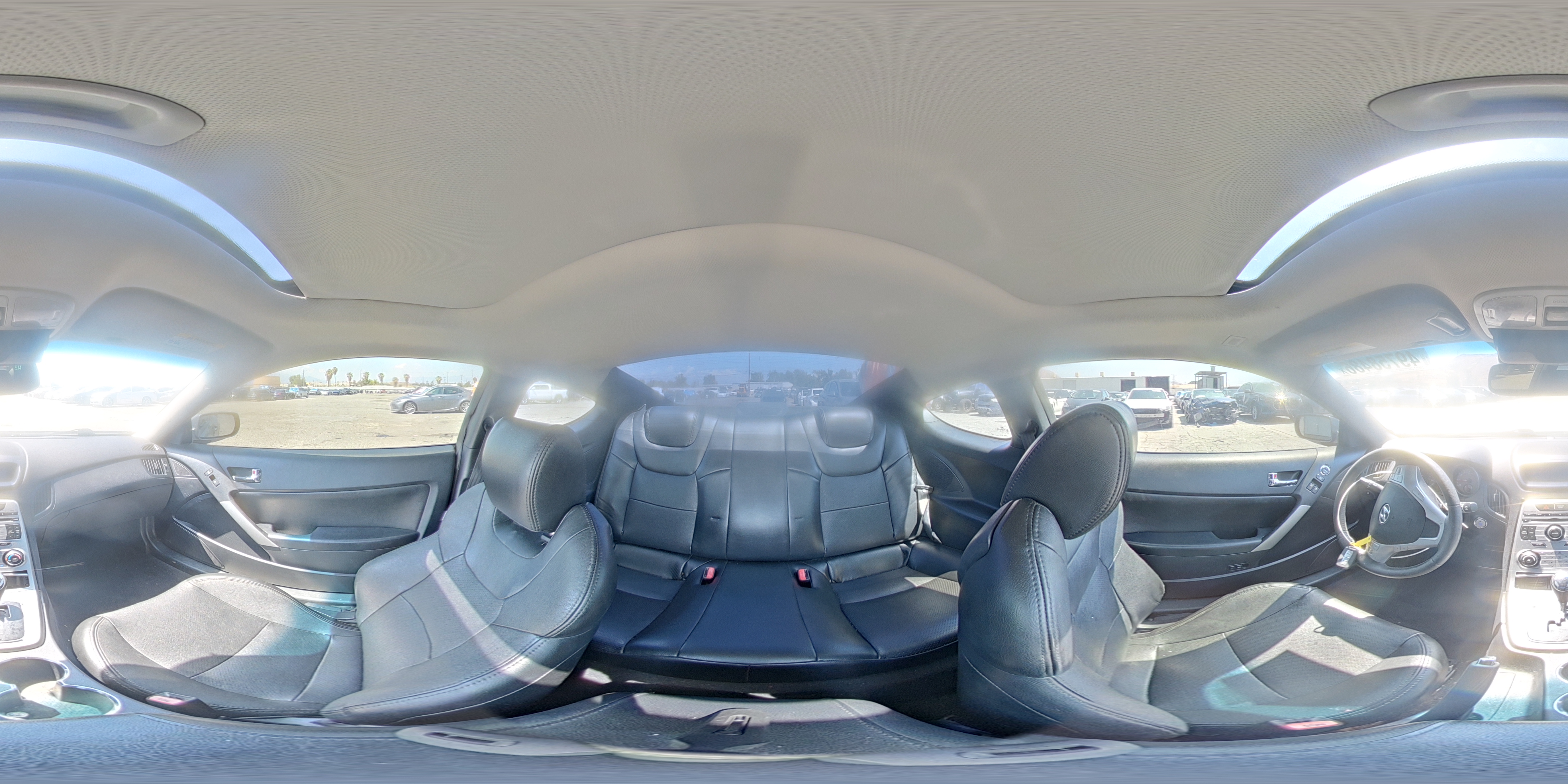2010 Hyundai Genesis Coupe 2.0t Gray vin: KMHHT6KD6AU035676