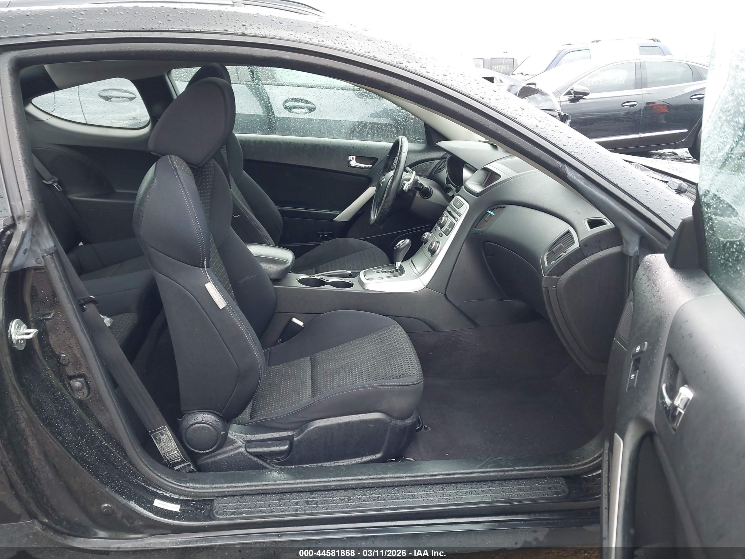 2010 Hyundai Genesis 2.0t Premium Black vin: KMHHT6KD6AU041378