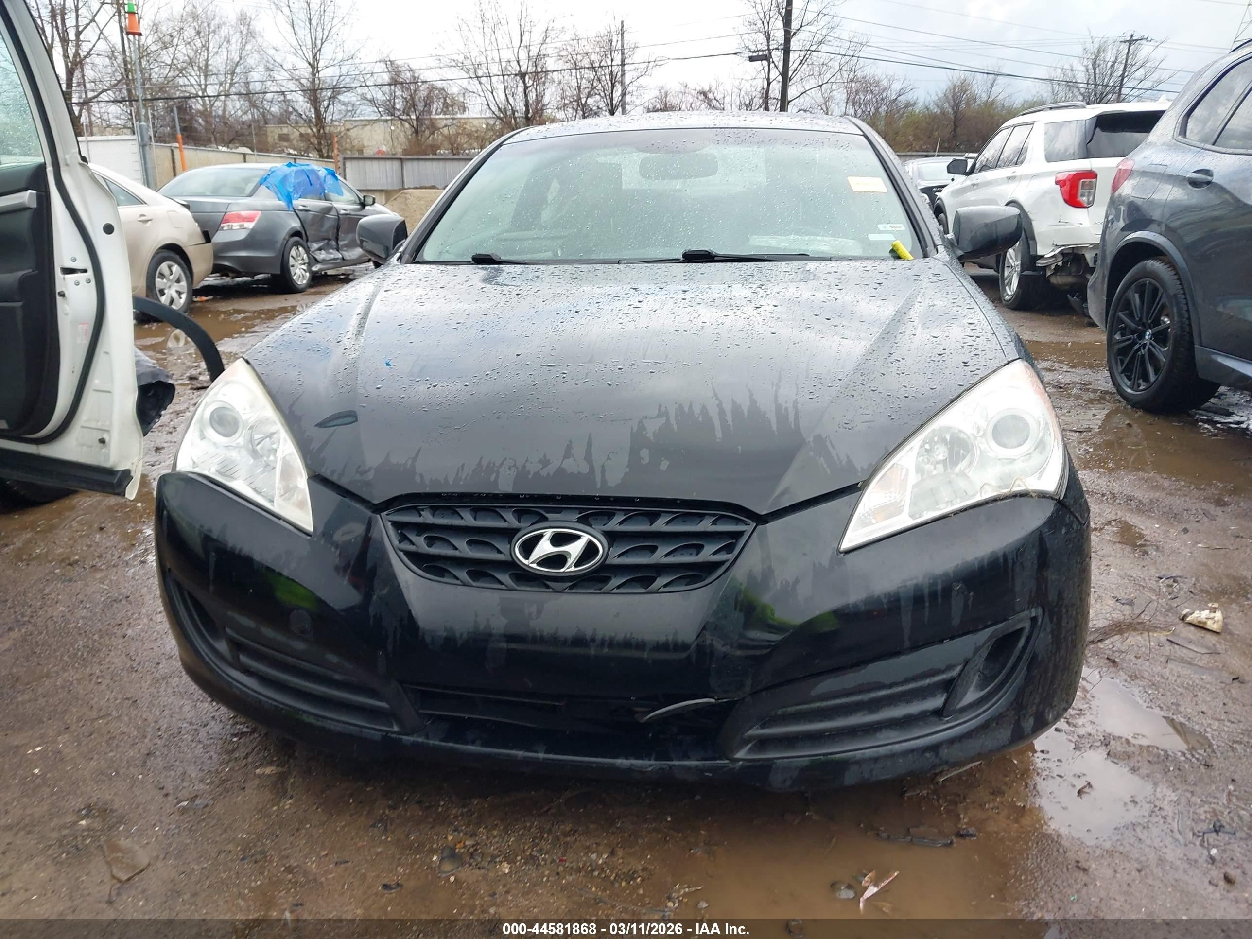 2010 Hyundai Genesis 2.0t Premium Black vin: KMHHT6KD6AU041378