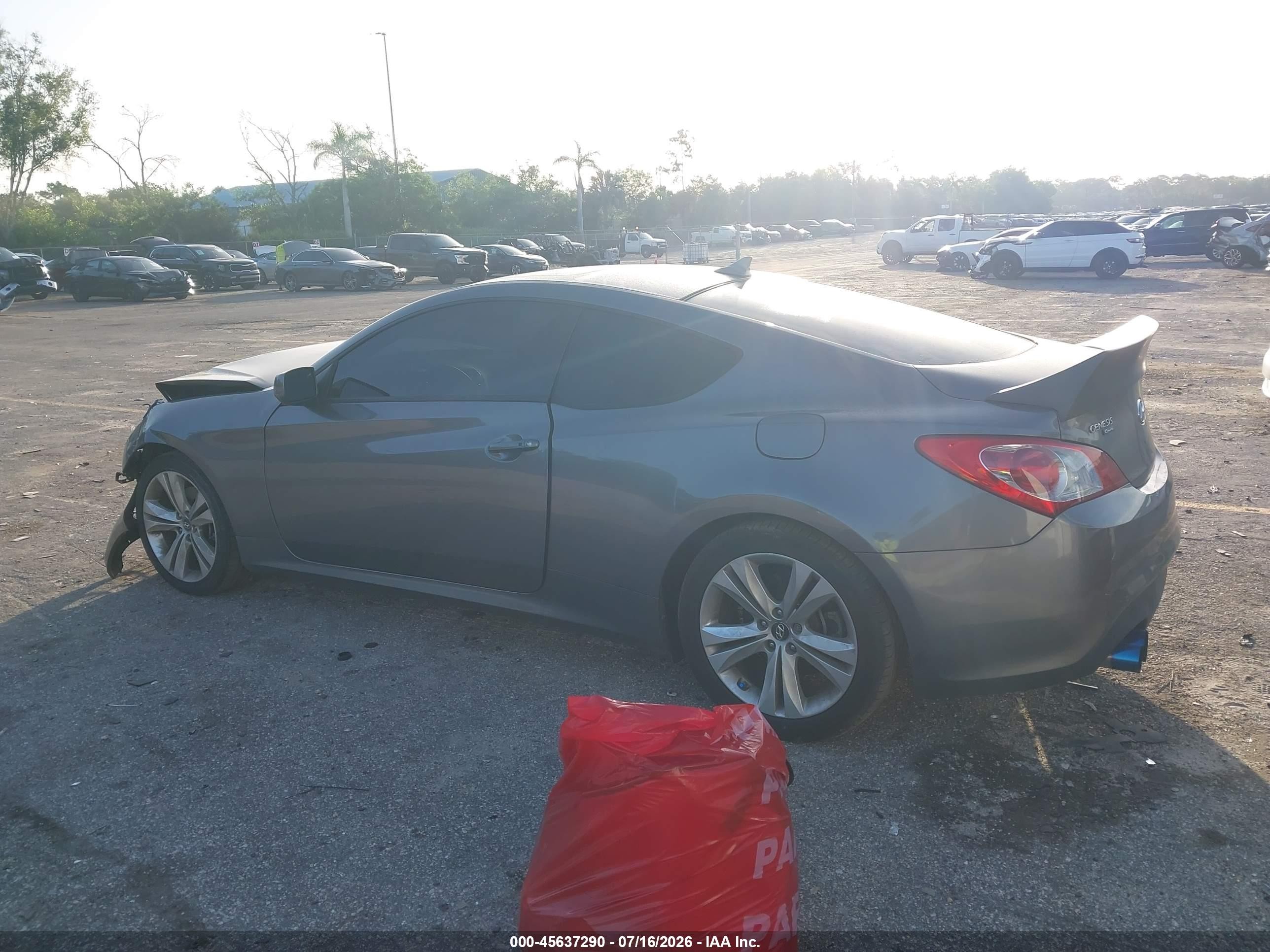 2011 Hyundai Genesis 2.0t Premium Gray vin: KMHHT6KD6BU056867
