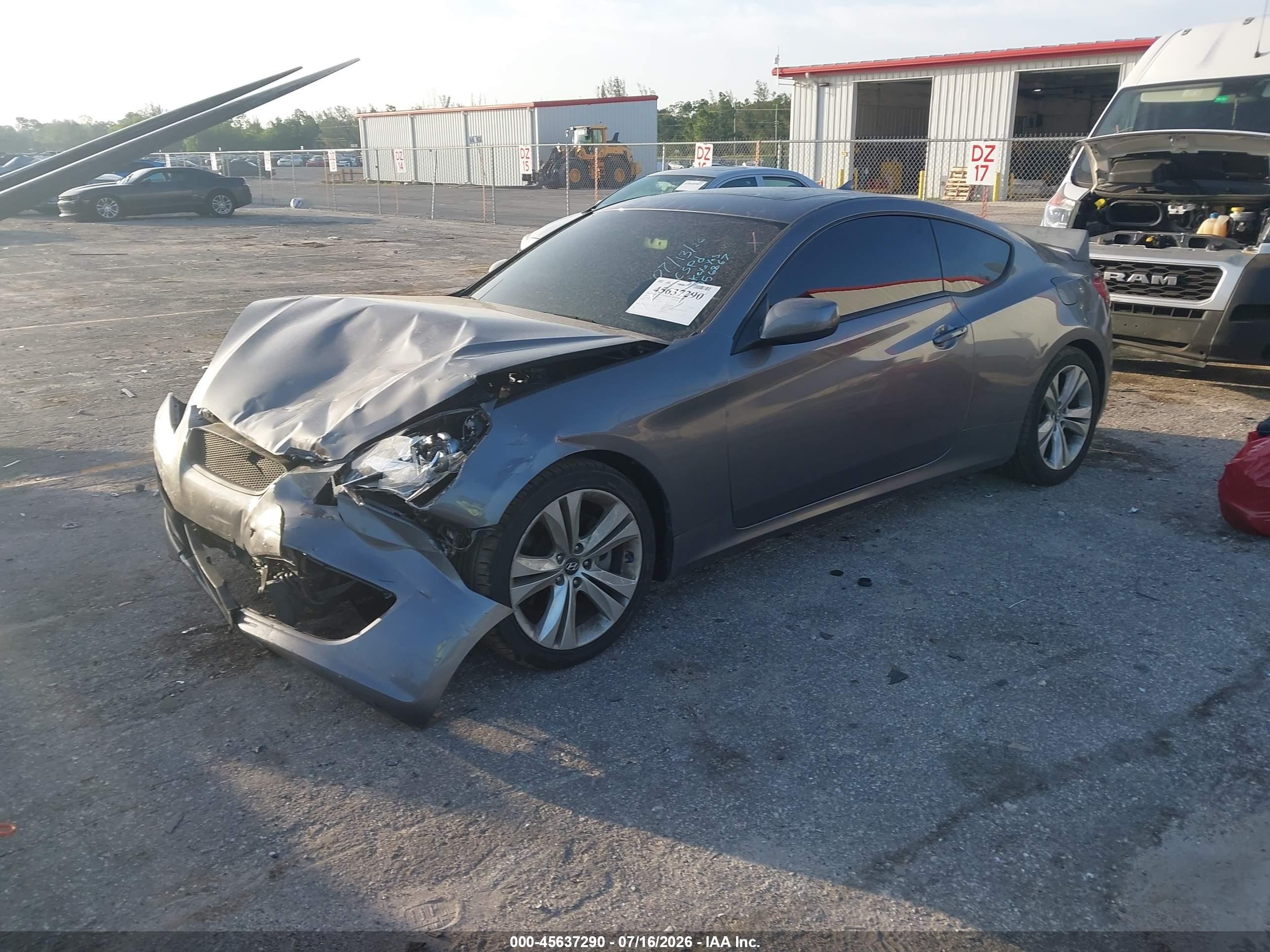 2011 Hyundai Genesis 2.0t Premium Gray vin: KMHHT6KD6BU056867