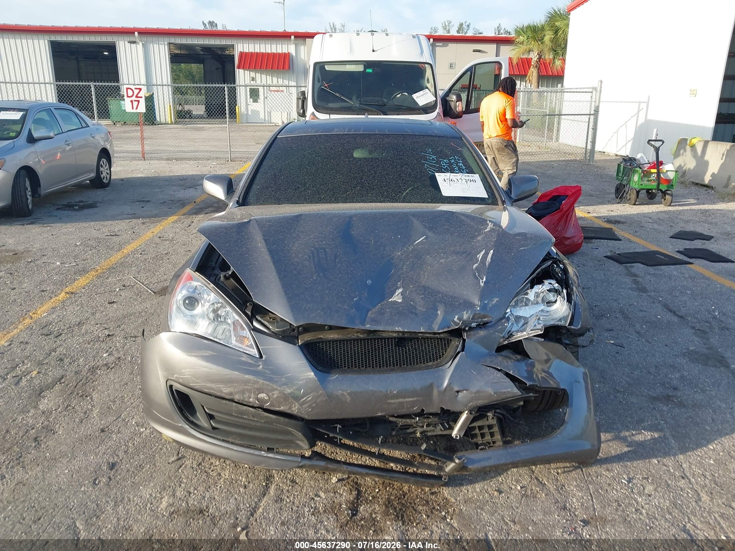 2011 Hyundai Genesis 2.0t Premium Gray vin: KMHHT6KD6BU056867