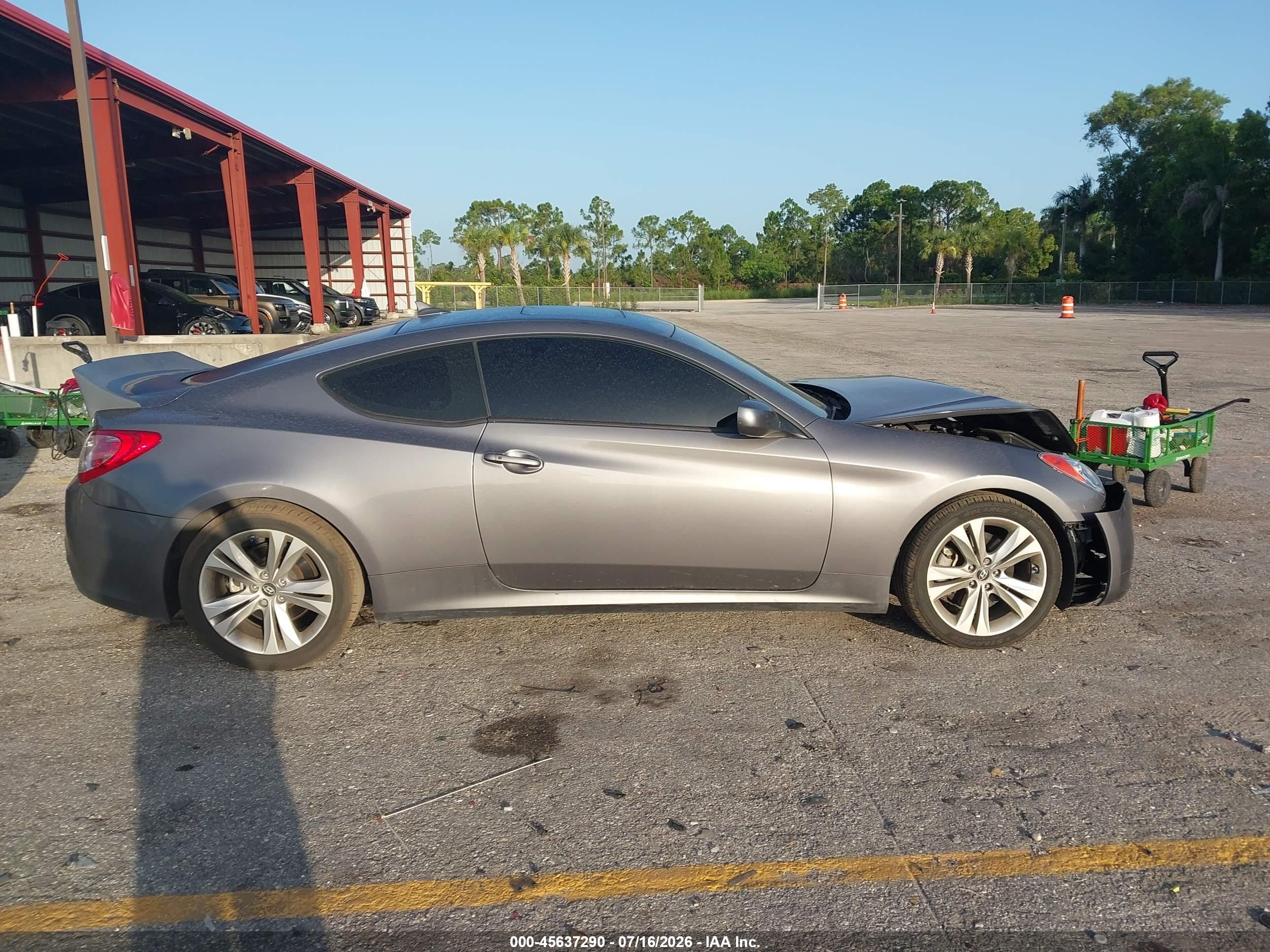 2011 Hyundai Genesis 2.0t Premium Gray vin: KMHHT6KD6BU056867