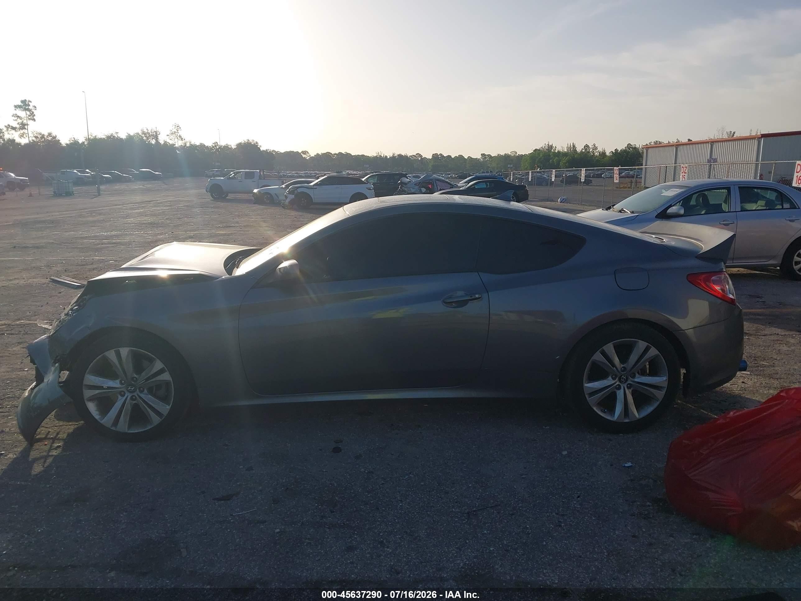 2011 Hyundai Genesis 2.0t Premium Gray vin: KMHHT6KD6BU056867