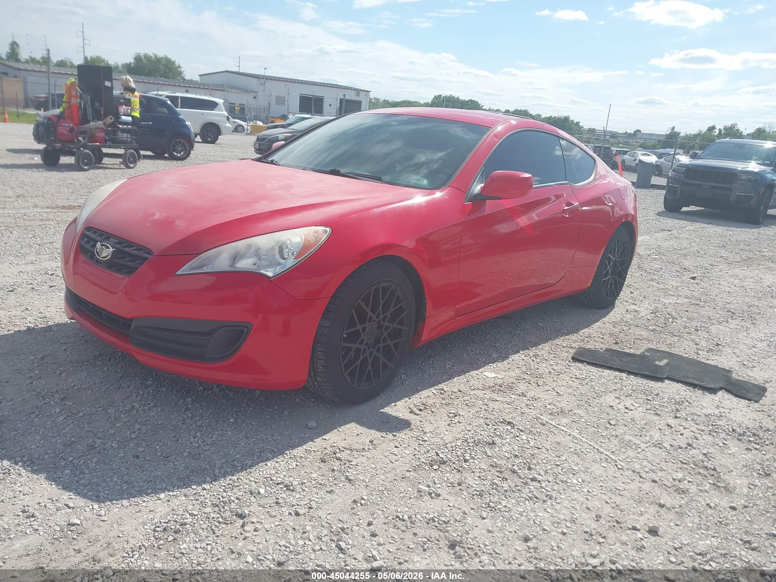 2012 Hyundai Genesis 2.0t Red vin: KMHHT6KD6CU067031