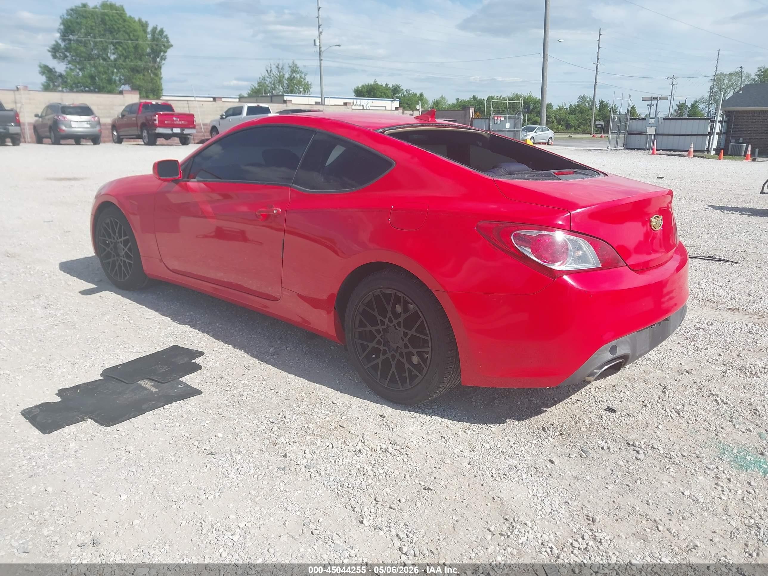 2012 Hyundai Genesis 2.0t Red vin: KMHHT6KD6CU067031