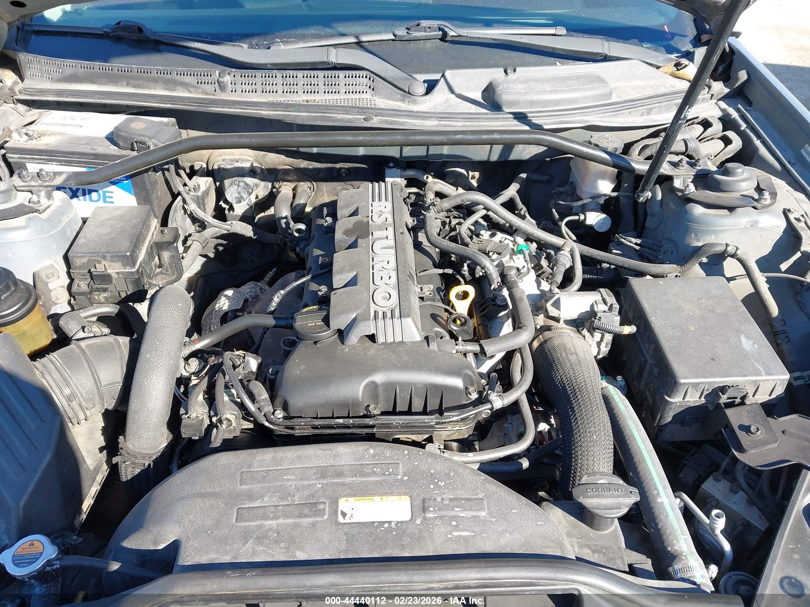 2012 Hyundai Genesis 2.0t Серый vin: KMHHT6KD6CU069796