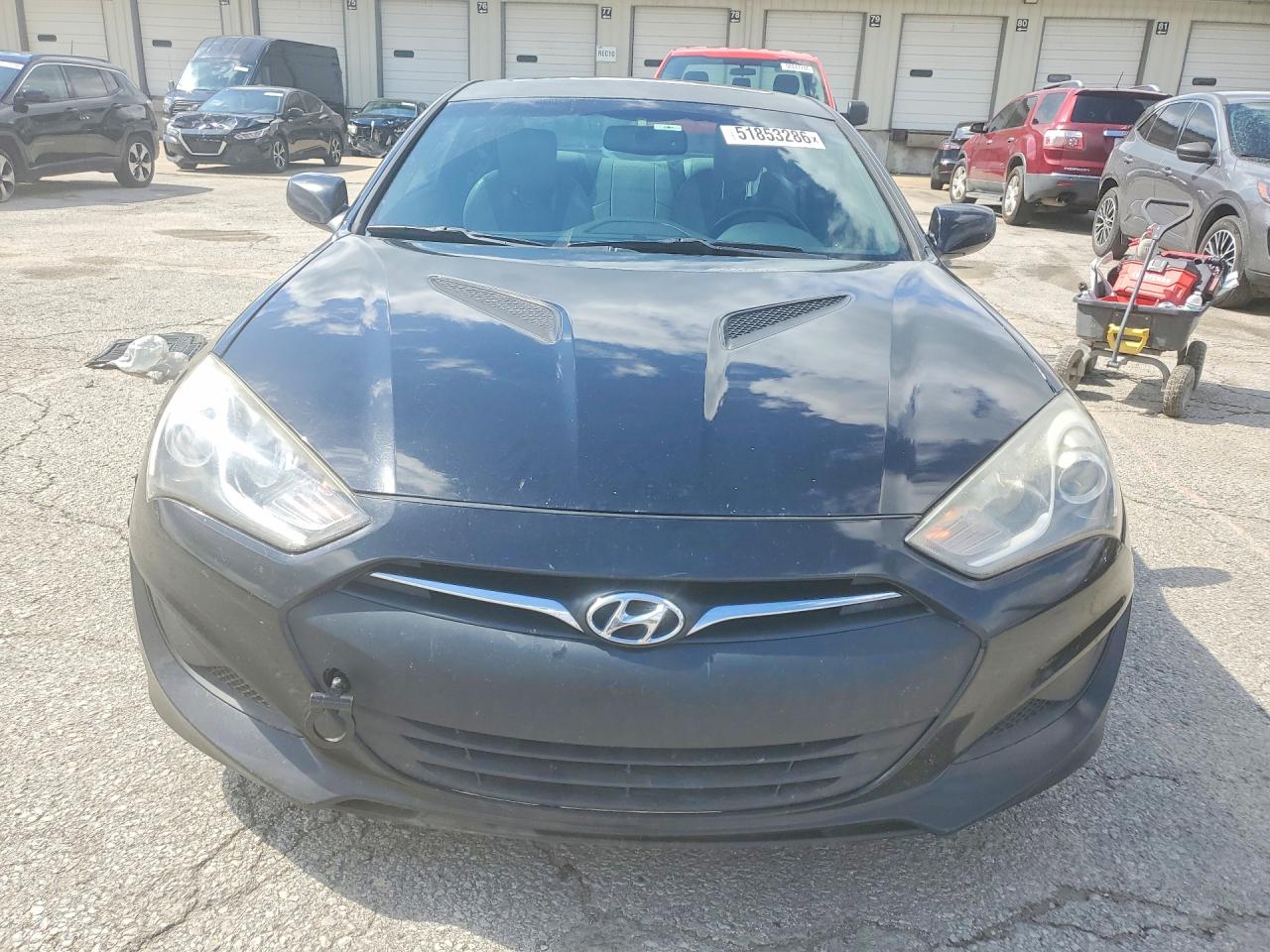 2013 Hyundai Genesis Coupe 2.0t Black vin: KMHHT6KD6DU080511