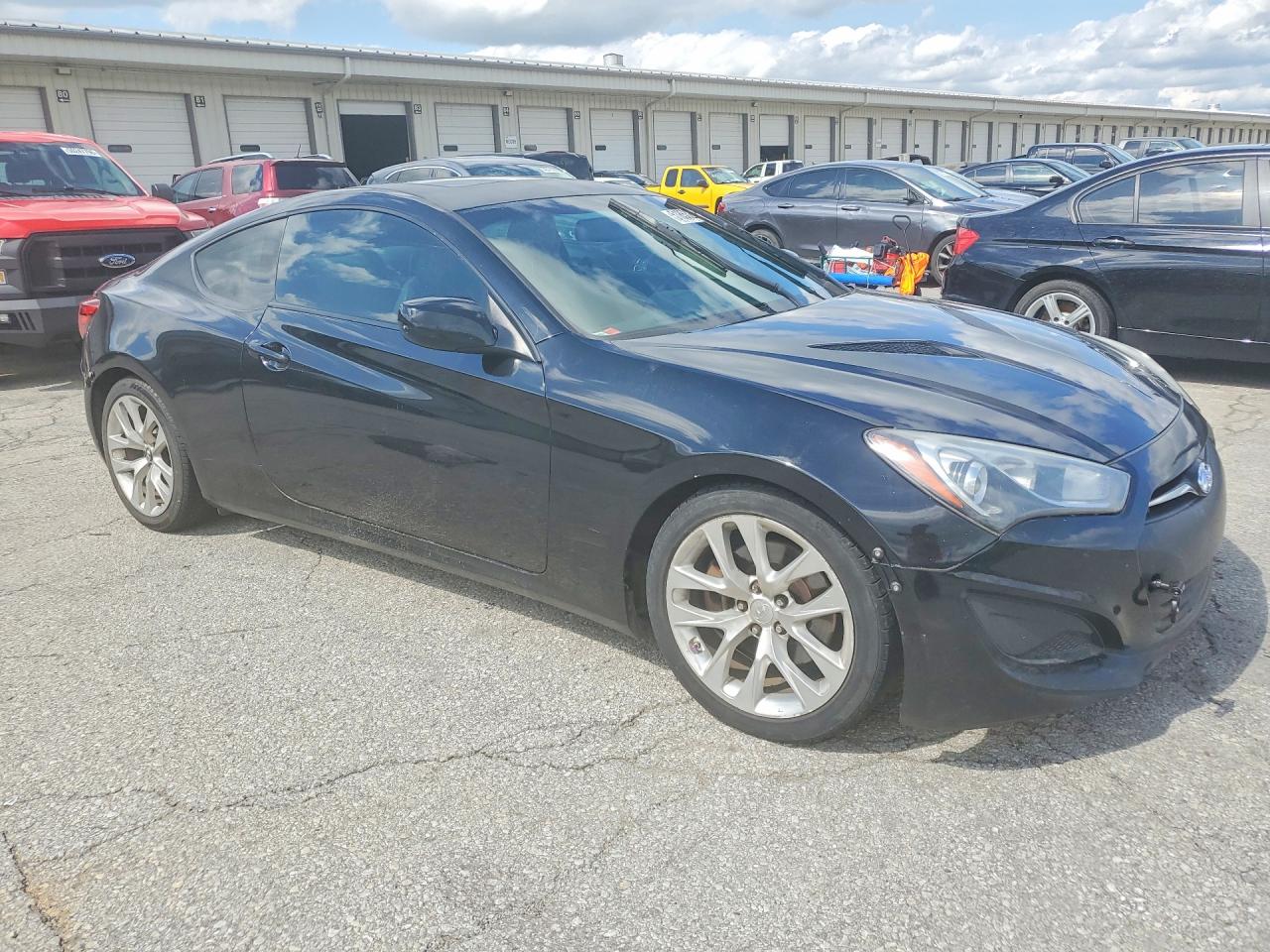 2013 Hyundai Genesis Coupe 2.0t Black vin: KMHHT6KD6DU080511
