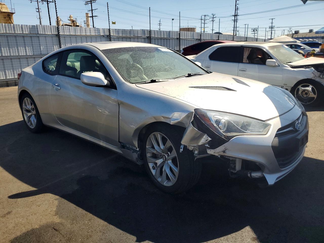 2013 Hyundai Genesis Coupe 2.0t Premium Silver vin: KMHHT6KD6DU097521