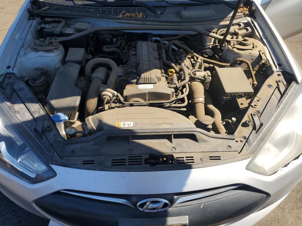 2013 Hyundai Genesis Coupe 2.0t Premium Silver vin: KMHHT6KD6DU097521