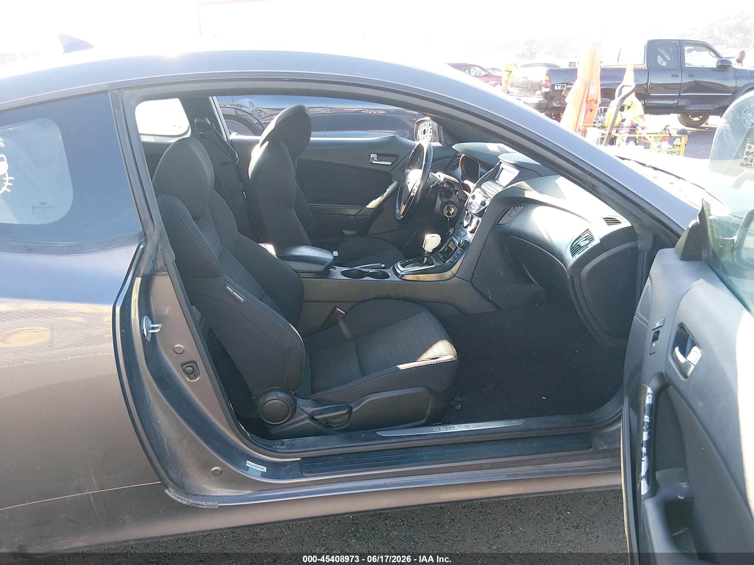 2013 Hyundai Genesis 2.0t Gray vin: KMHHT6KD6DU097583