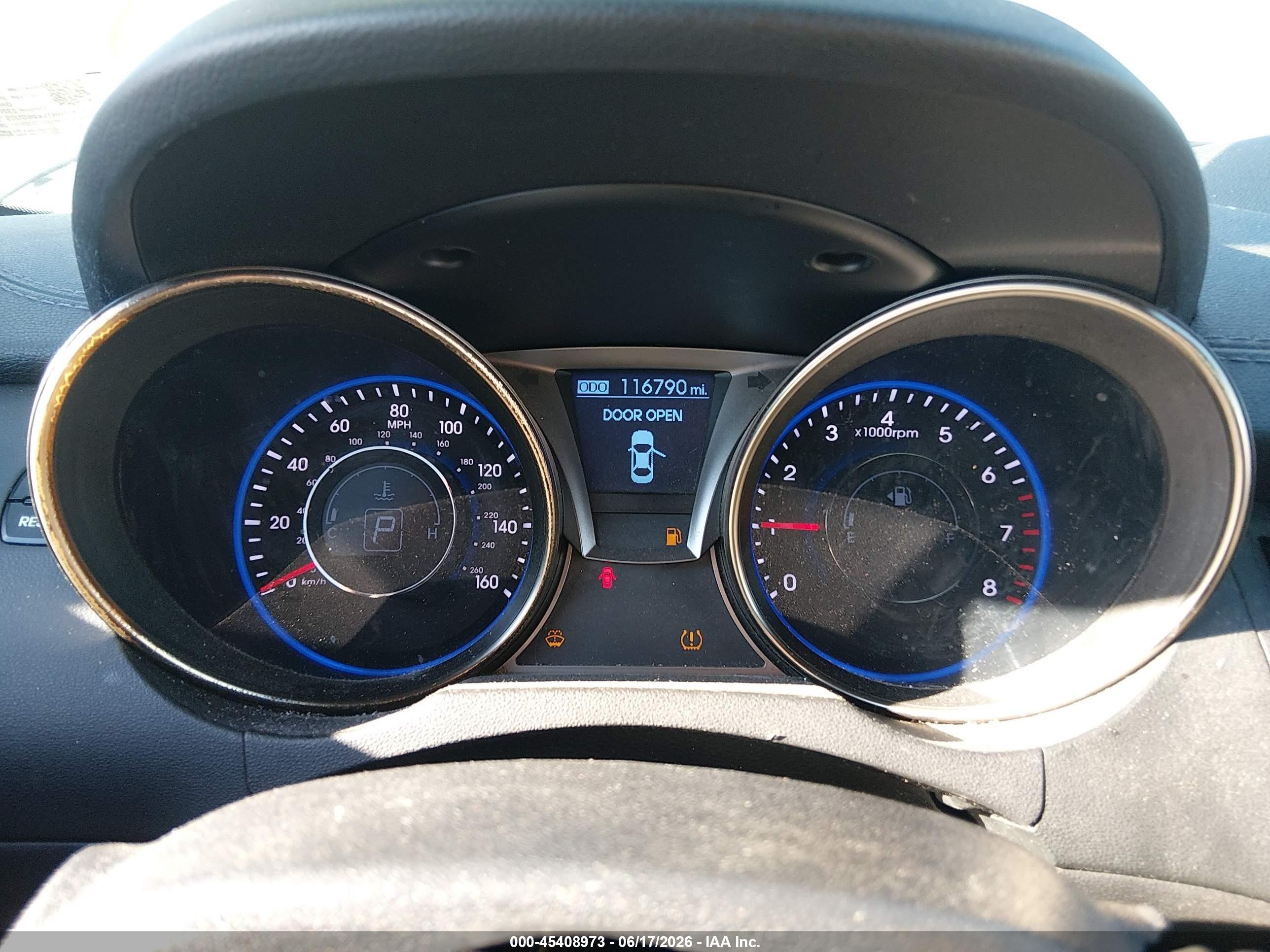 2013 Hyundai Genesis 2.0t Gray vin: KMHHT6KD6DU097583
