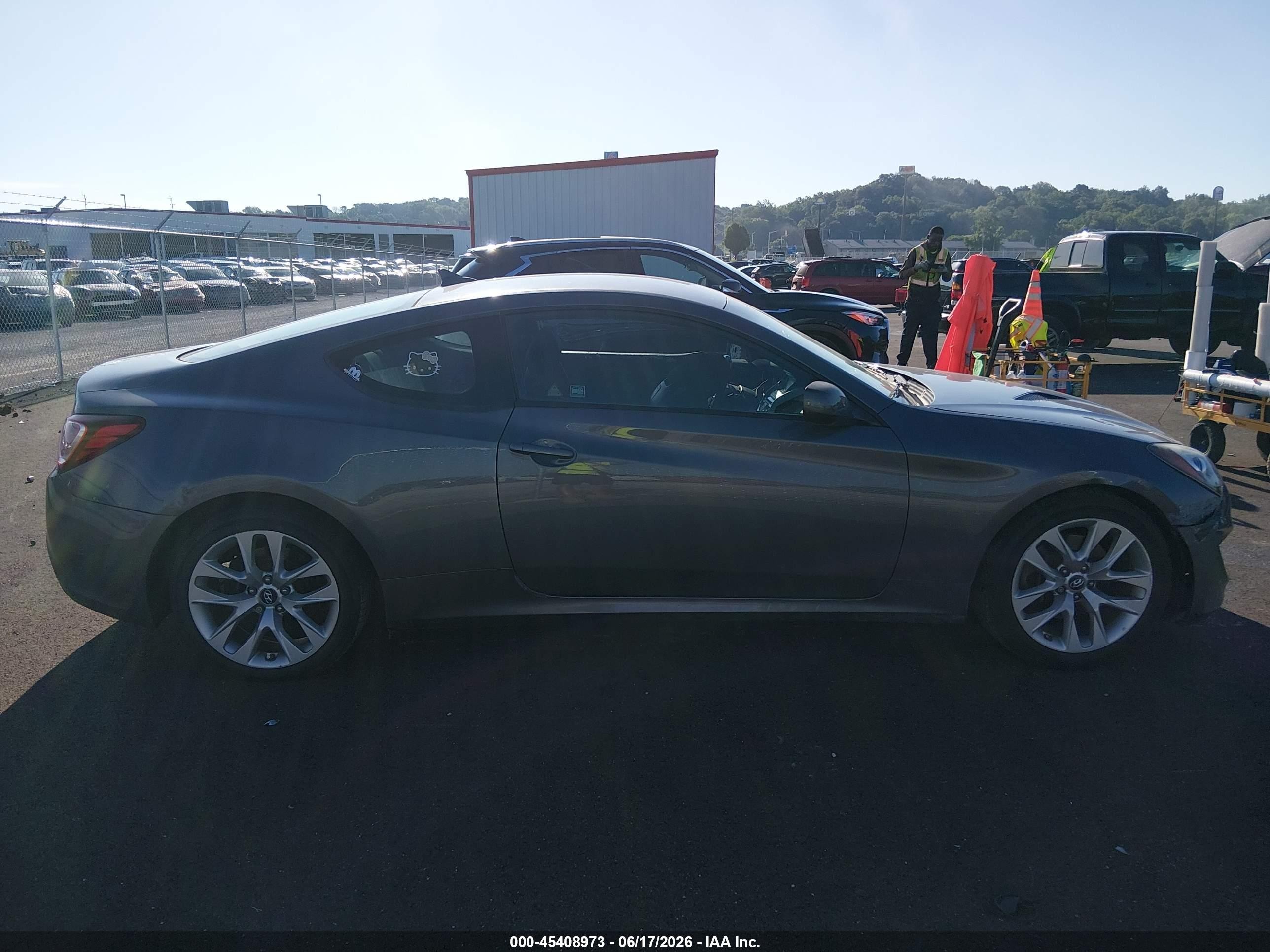 2013 Hyundai Genesis 2.0t Gray vin: KMHHT6KD6DU097583