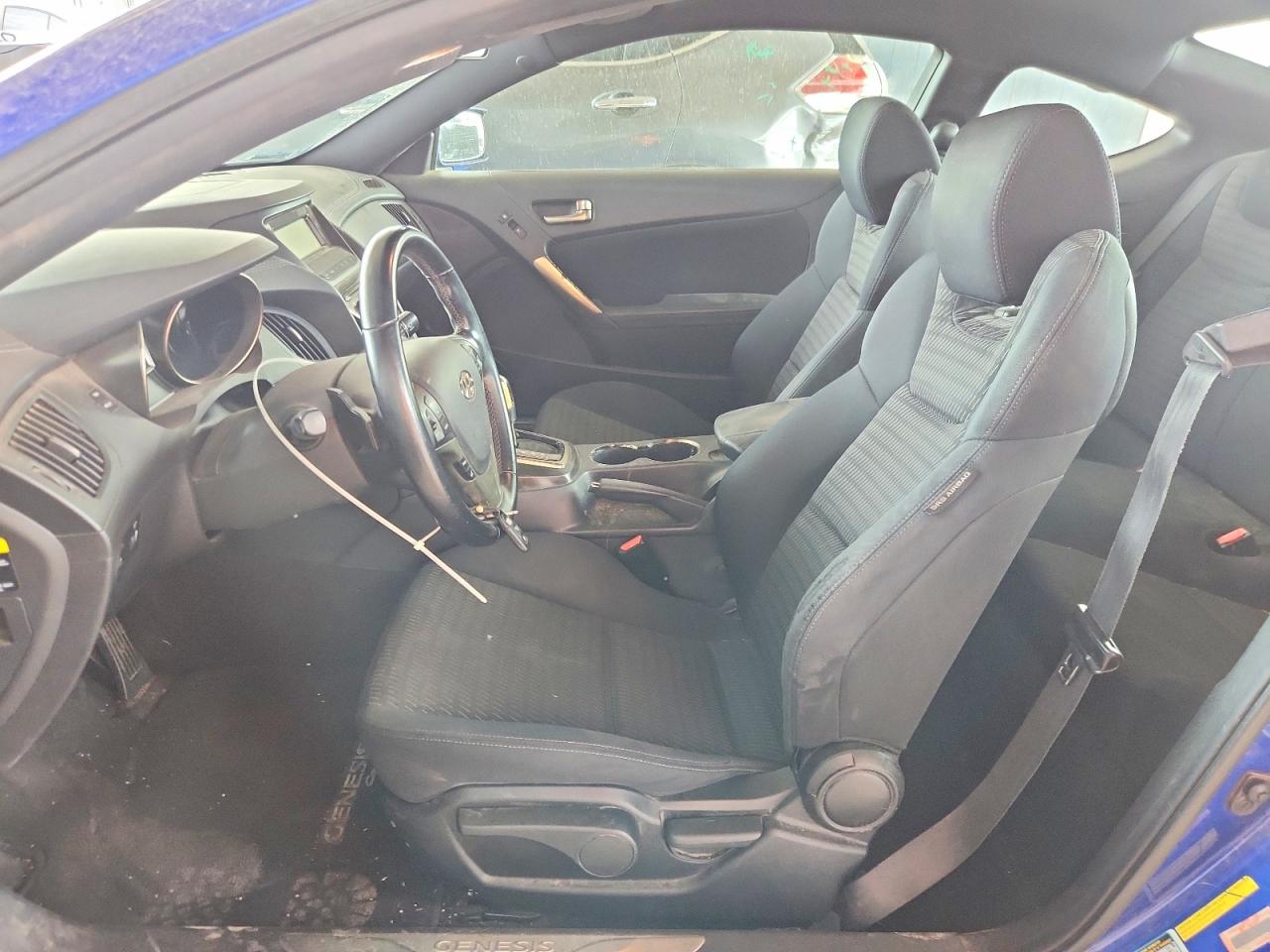 2013 Hyundai Genesis Coupe 2.0t Blue vin: KMHHT6KD6DU104497