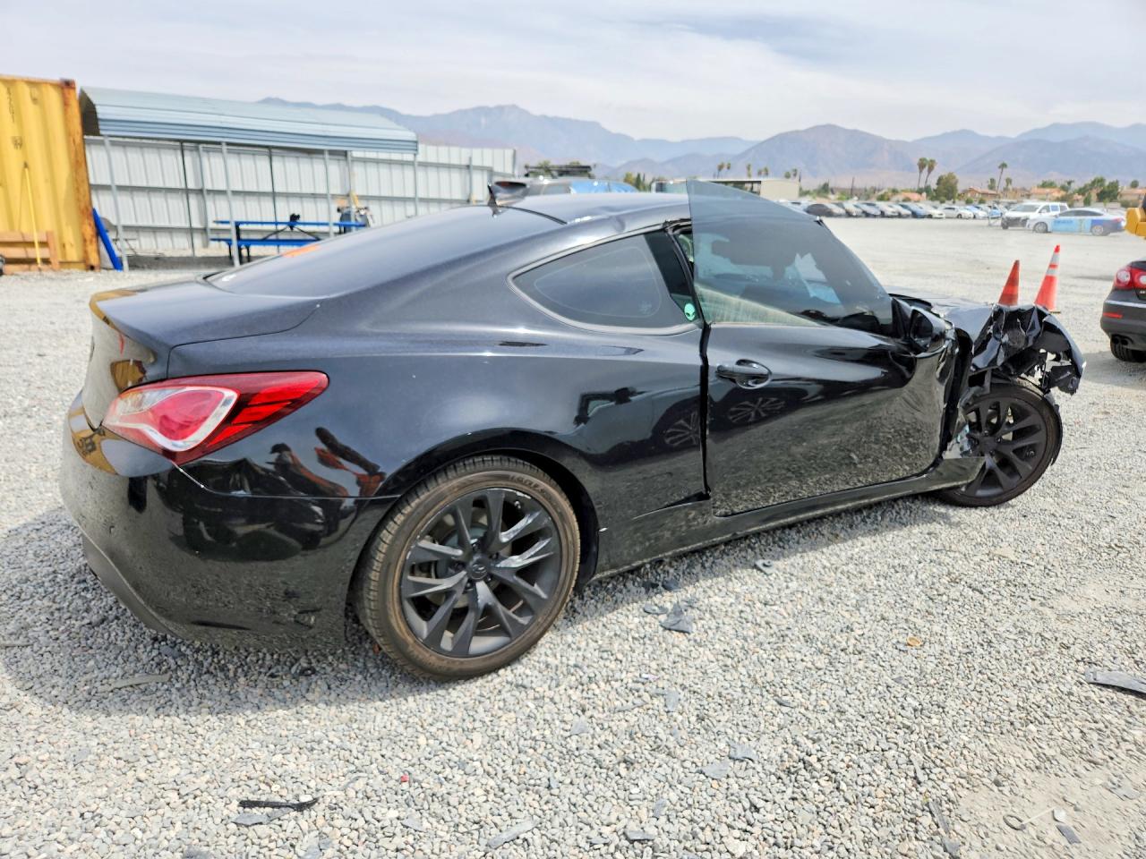 2013 Hyundai Genesis Coupe 2.0t Черный vin: KMHHT6KD6DU109635