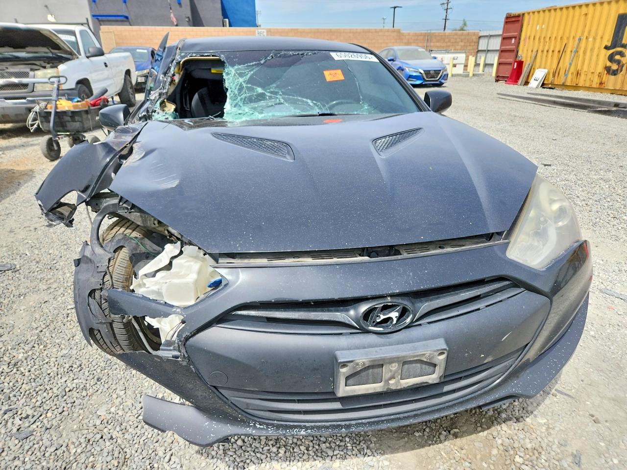 2013 Hyundai Genesis Coupe 2.0t Черный vin: KMHHT6KD6DU109635