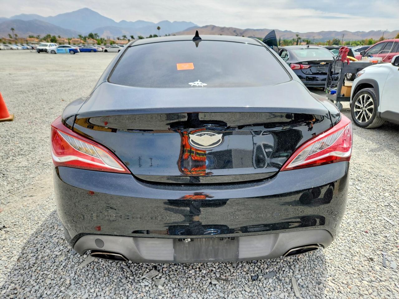 2013 Hyundai Genesis Coupe 2.0t Черный vin: KMHHT6KD6DU109635
