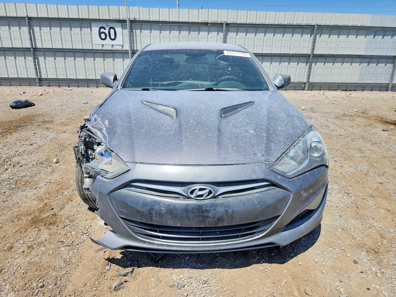 2014 Hyundai Genesis Coupe 2.0t Gray vin: KMHHT6KD6EU115601