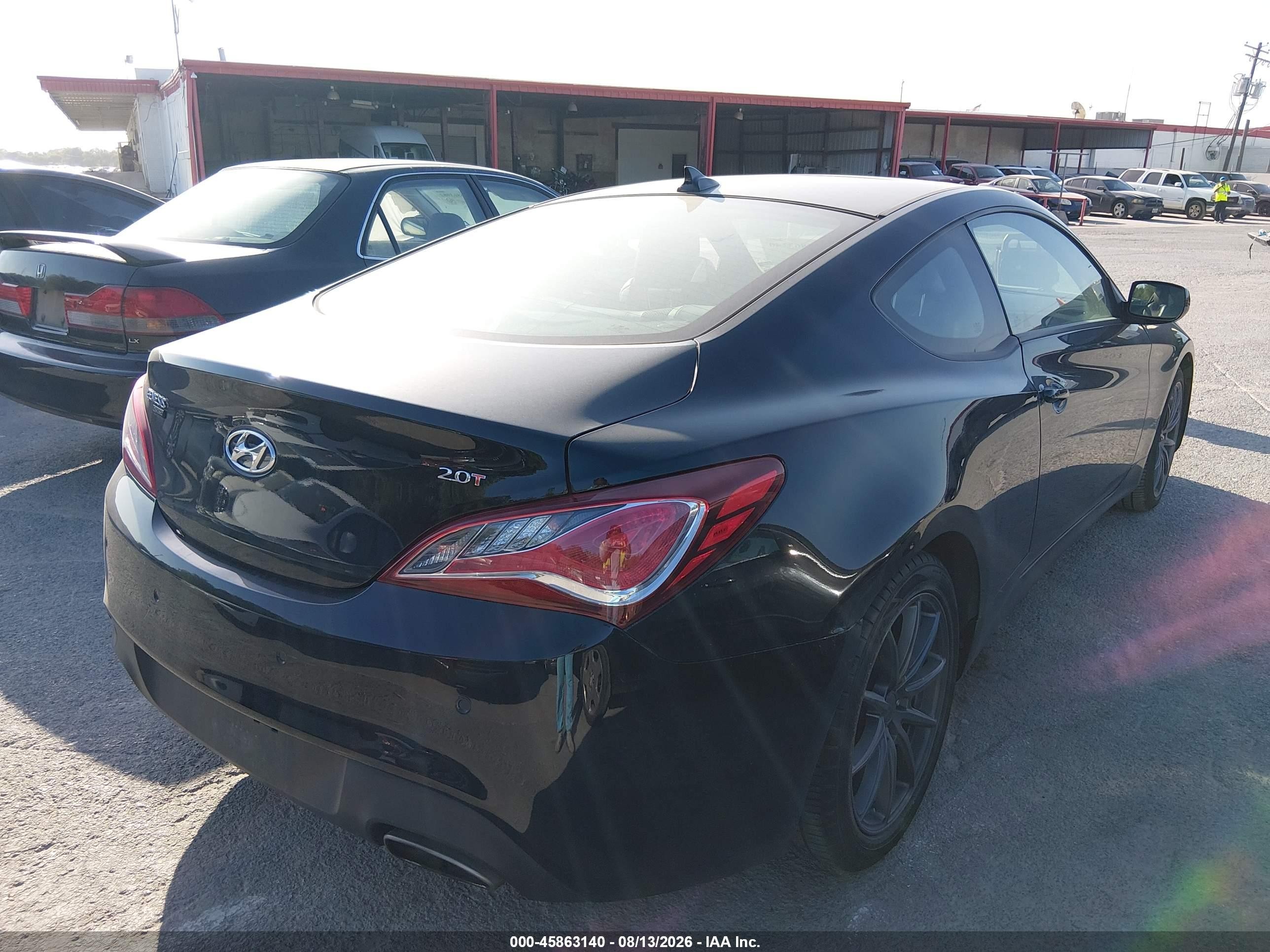 2014 Hyundai Genesis 2.0t Premium Black vin: KMHHT6KD6EU121477