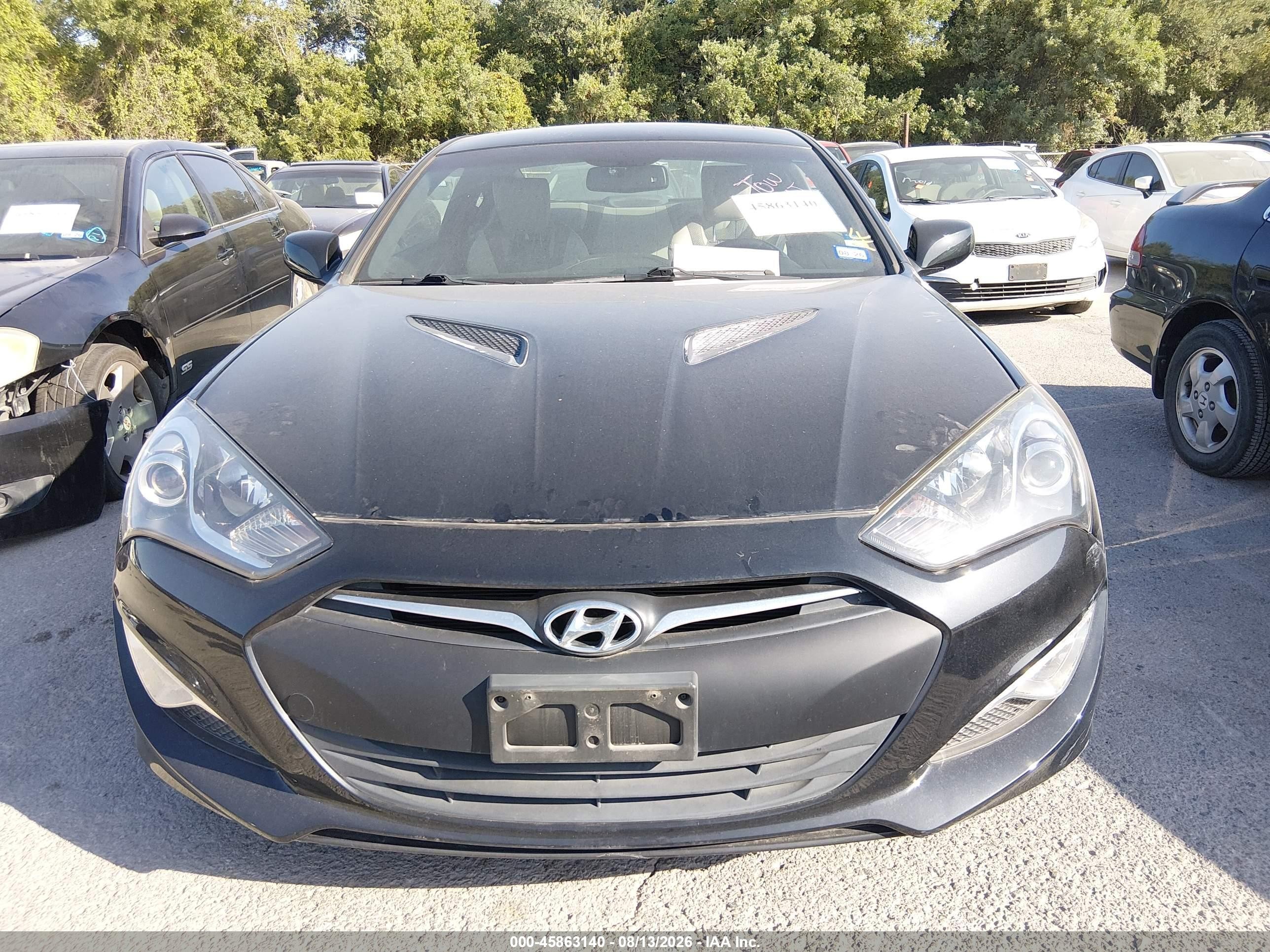 2014 Hyundai Genesis 2.0t Premium Black vin: KMHHT6KD6EU121477