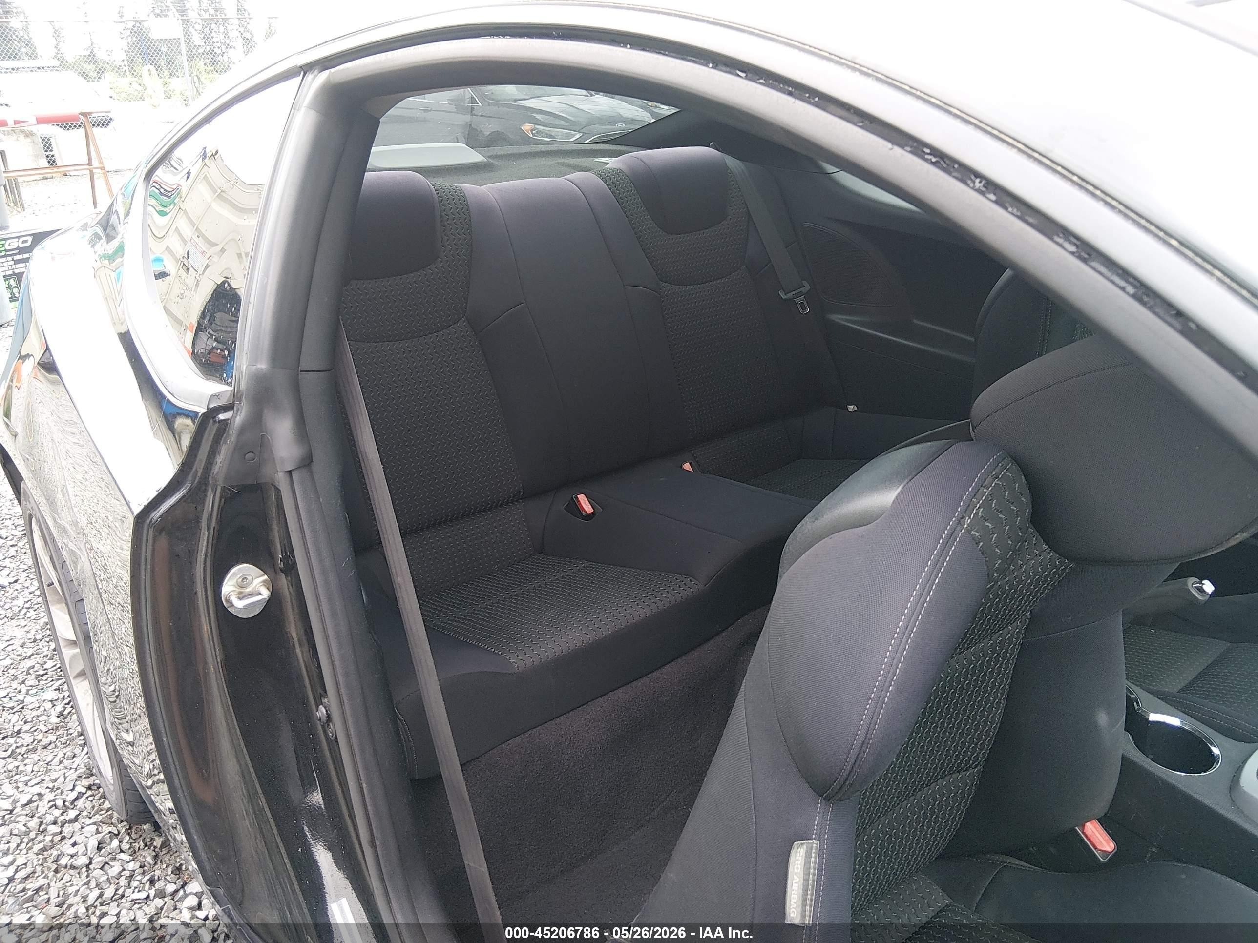 2010 Hyundai Genesis 2.0t Black vin: KMHHT6KD7AU028512