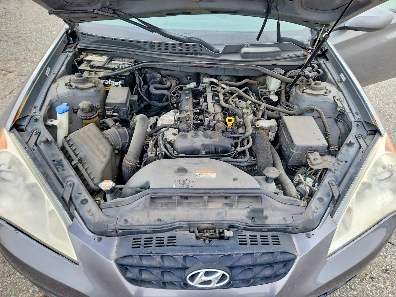 2011 Hyundai Genesis Coupe 2.0t Gray vin: KMHHT6KD7BU044775
