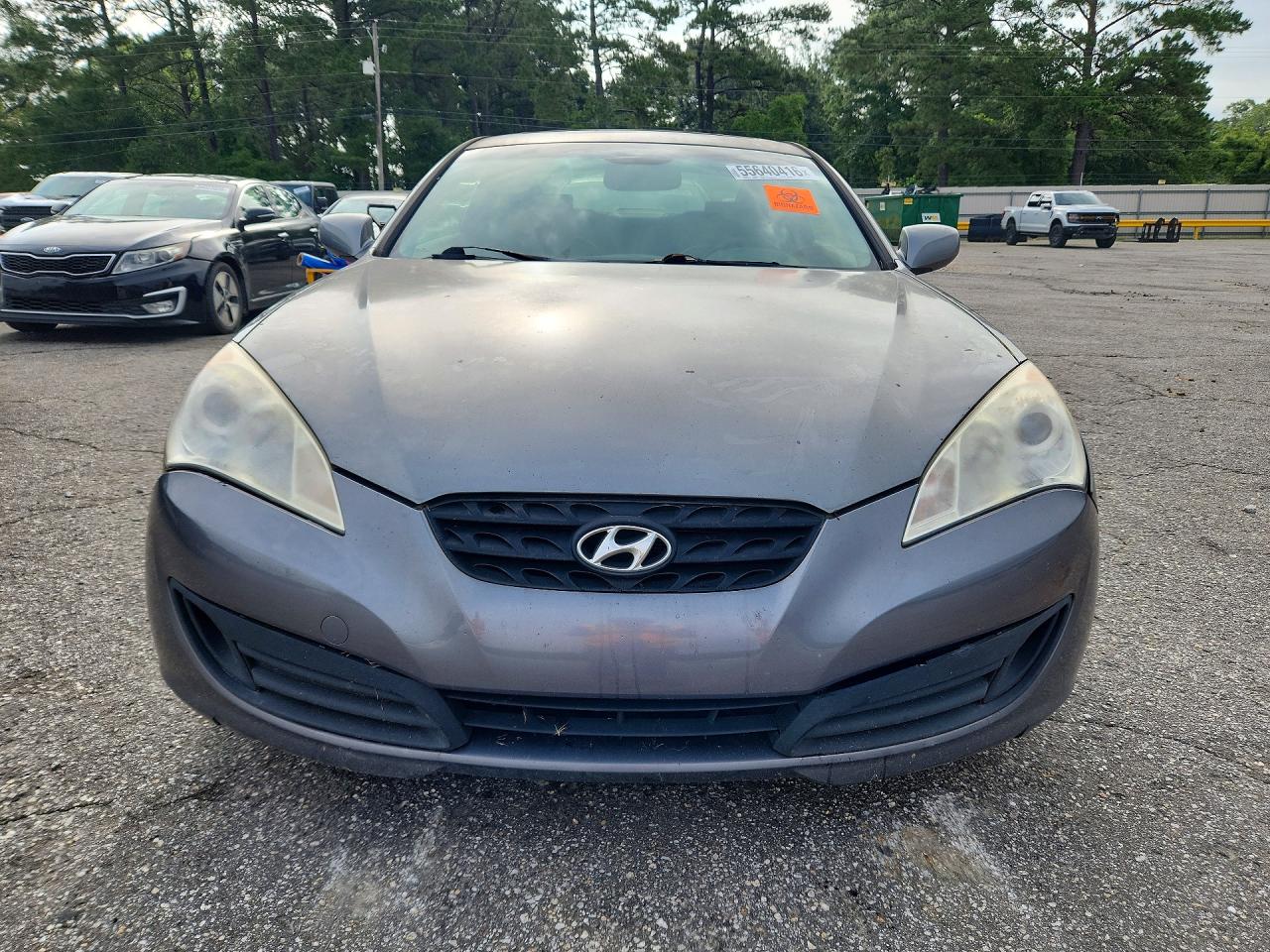 2011 Hyundai Genesis Coupe 2.0t Gray vin: KMHHT6KD7BU044775