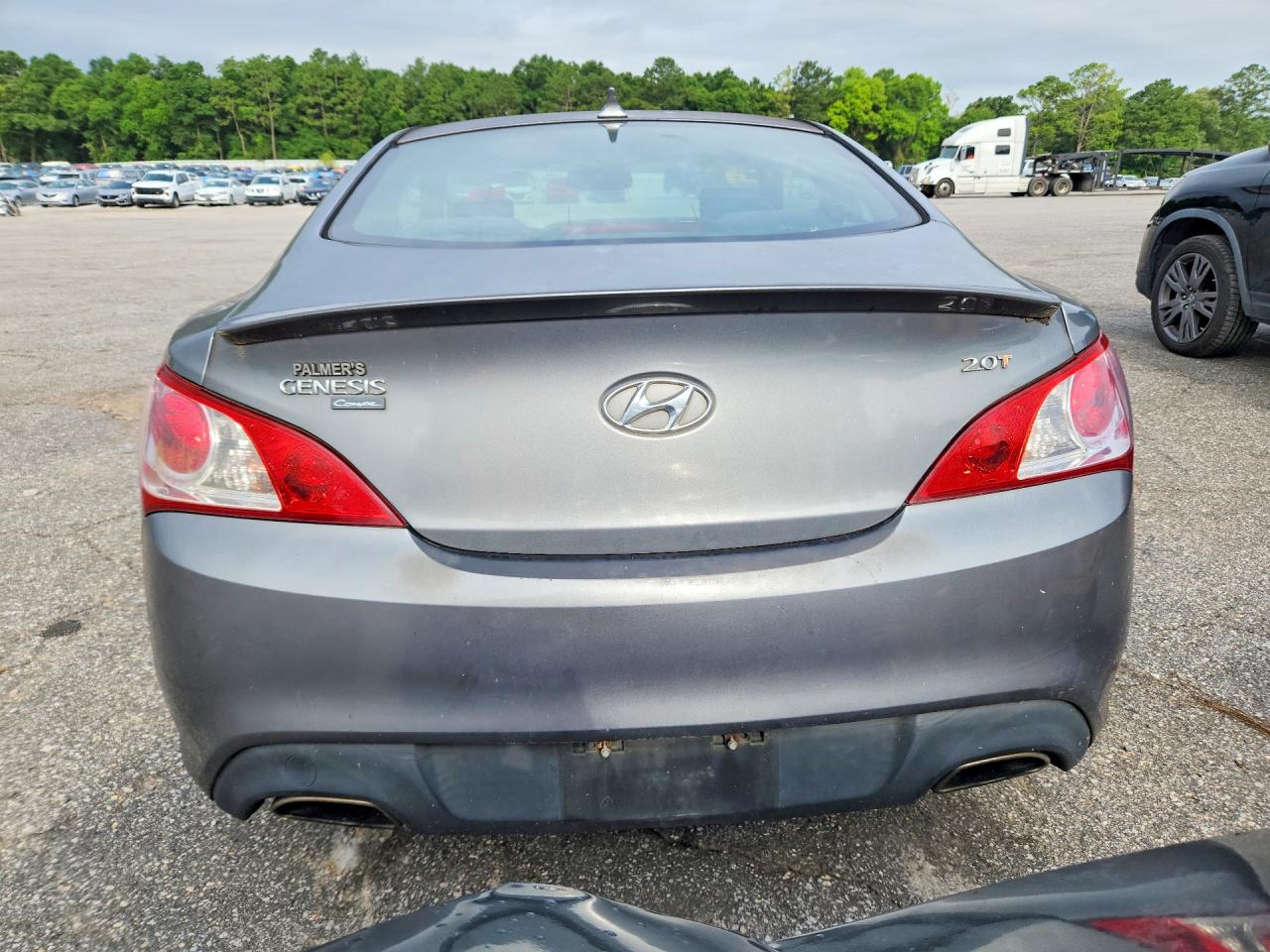 2011 Hyundai Genesis Coupe 2.0t Gray vin: KMHHT6KD7BU044775