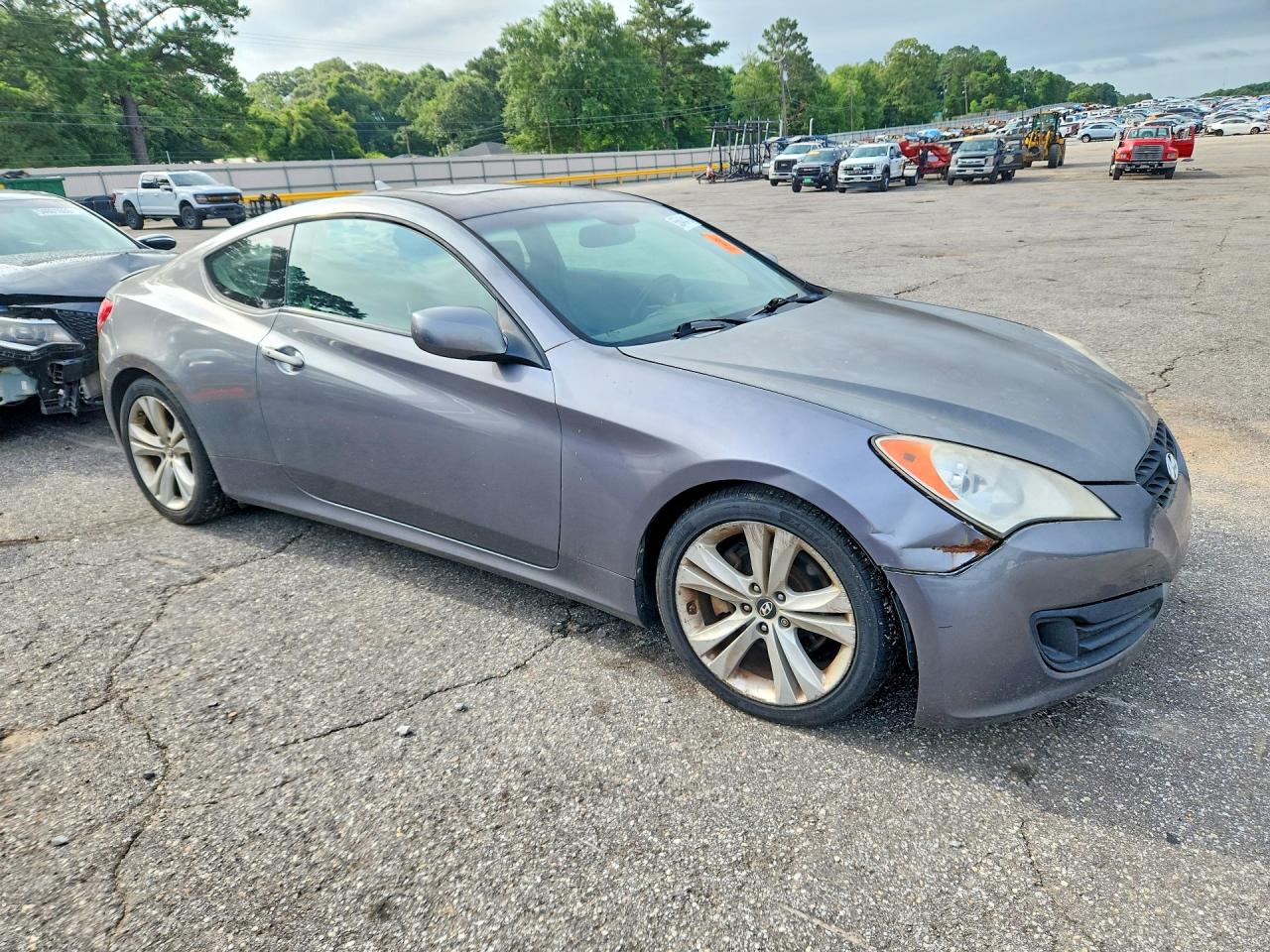 2011 Hyundai Genesis Coupe 2.0t Gray vin: KMHHT6KD7BU044775