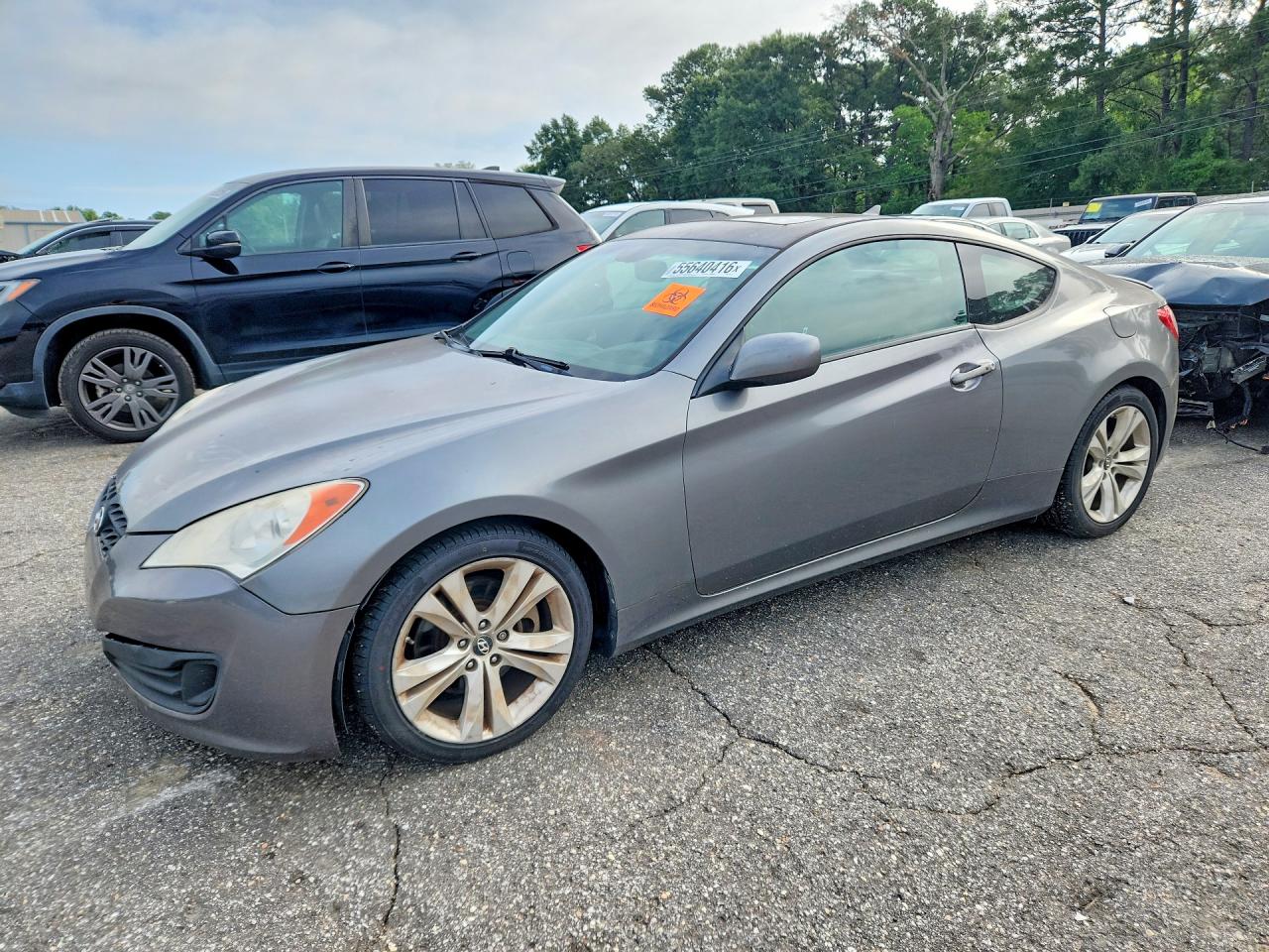 2011 Hyundai Genesis Coupe 2.0t Gray vin: KMHHT6KD7BU044775