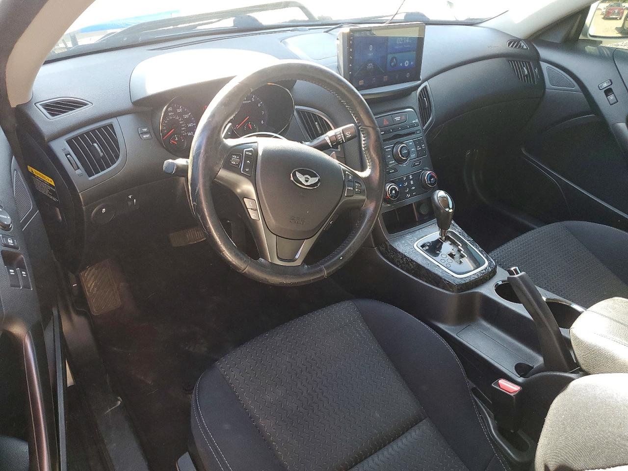 2011 Hyundai Genesis Coupe 2.0t White vin: KMHHT6KD7BU063424