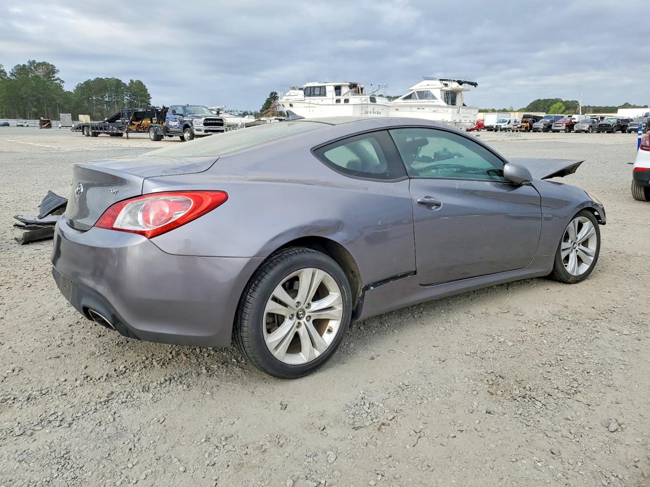2012 Hyundai Genesis Coupe 2.0t Gray vin: KMHHT6KD7CU074554