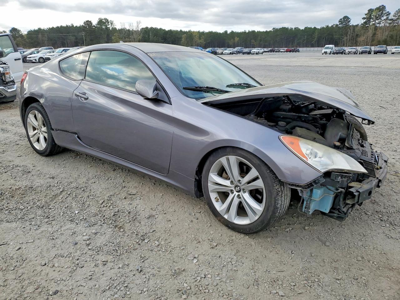 2012 Hyundai Genesis Coupe 2.0t Gray vin: KMHHT6KD7CU074554