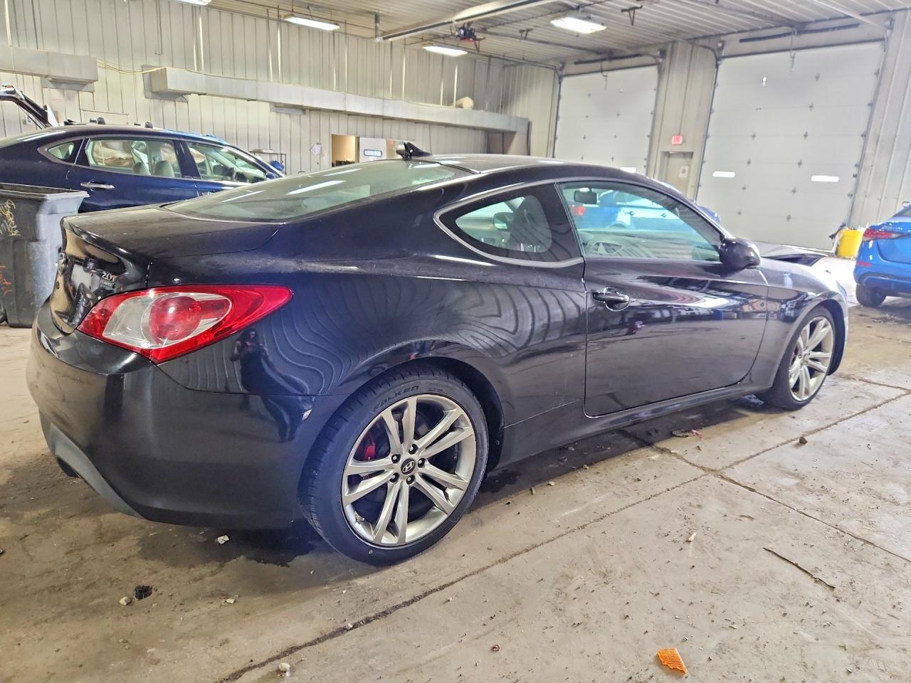 2012 Hyundai Genesis Coupe 2.0t Black vin: KMHHT6KD7CU075395