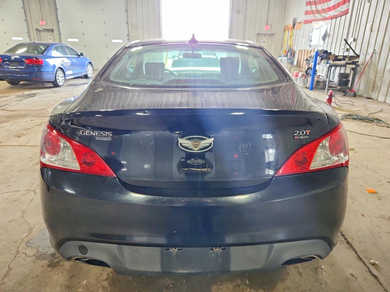 2012 Hyundai Genesis Coupe 2.0t Black vin: KMHHT6KD7CU075395