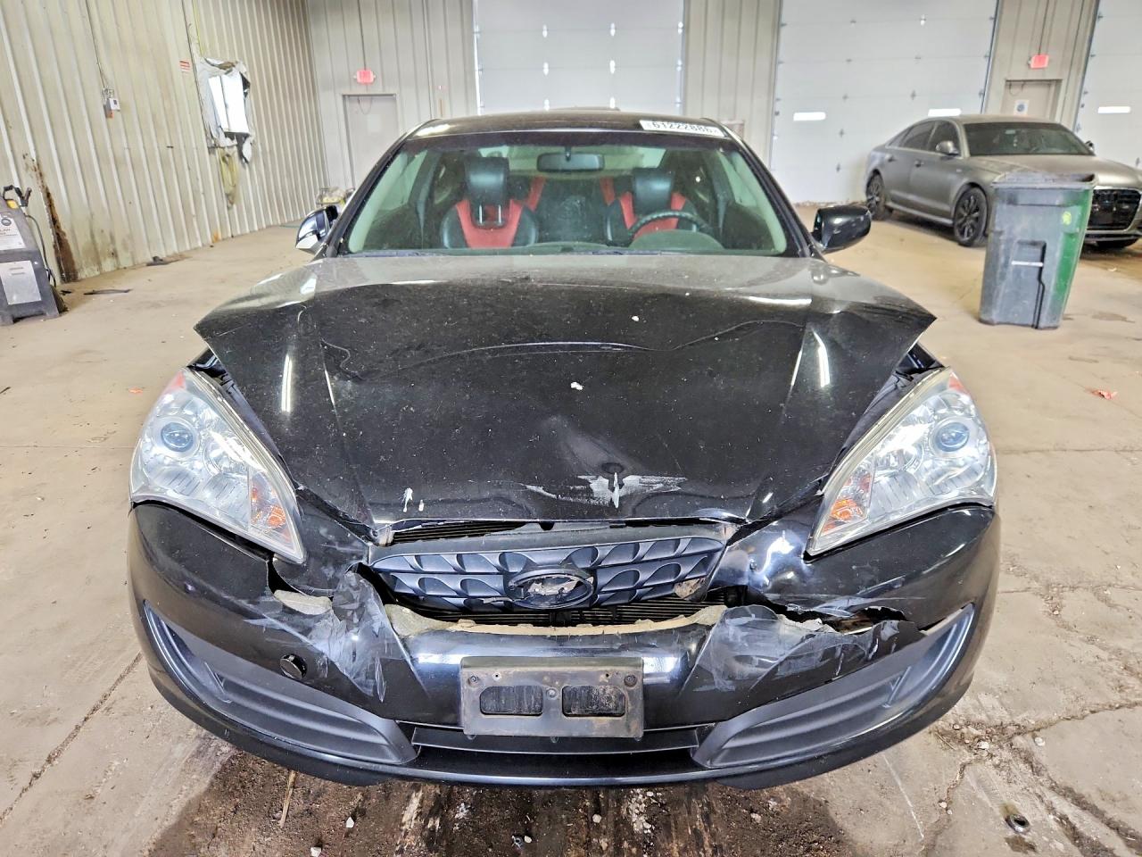2012 Hyundai Genesis Coupe 2.0t Black vin: KMHHT6KD7CU075395