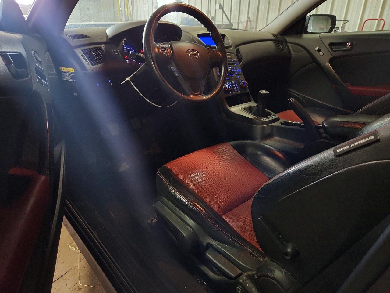2012 Hyundai Genesis Coupe 2.0t Black vin: KMHHT6KD7CU075395