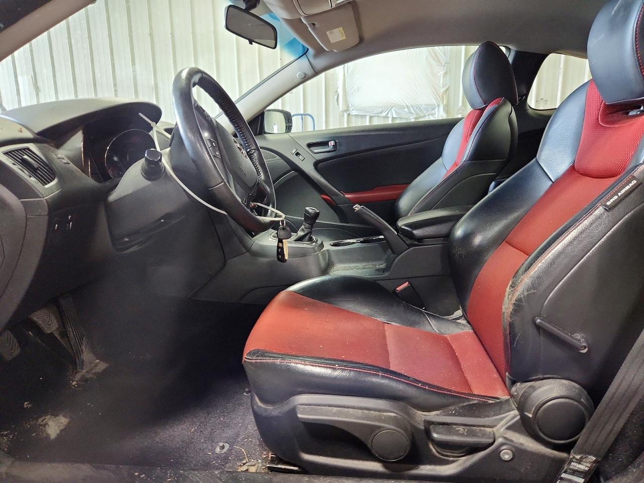 2012 Hyundai Genesis Coupe 2.0t Black vin: KMHHT6KD7CU075395