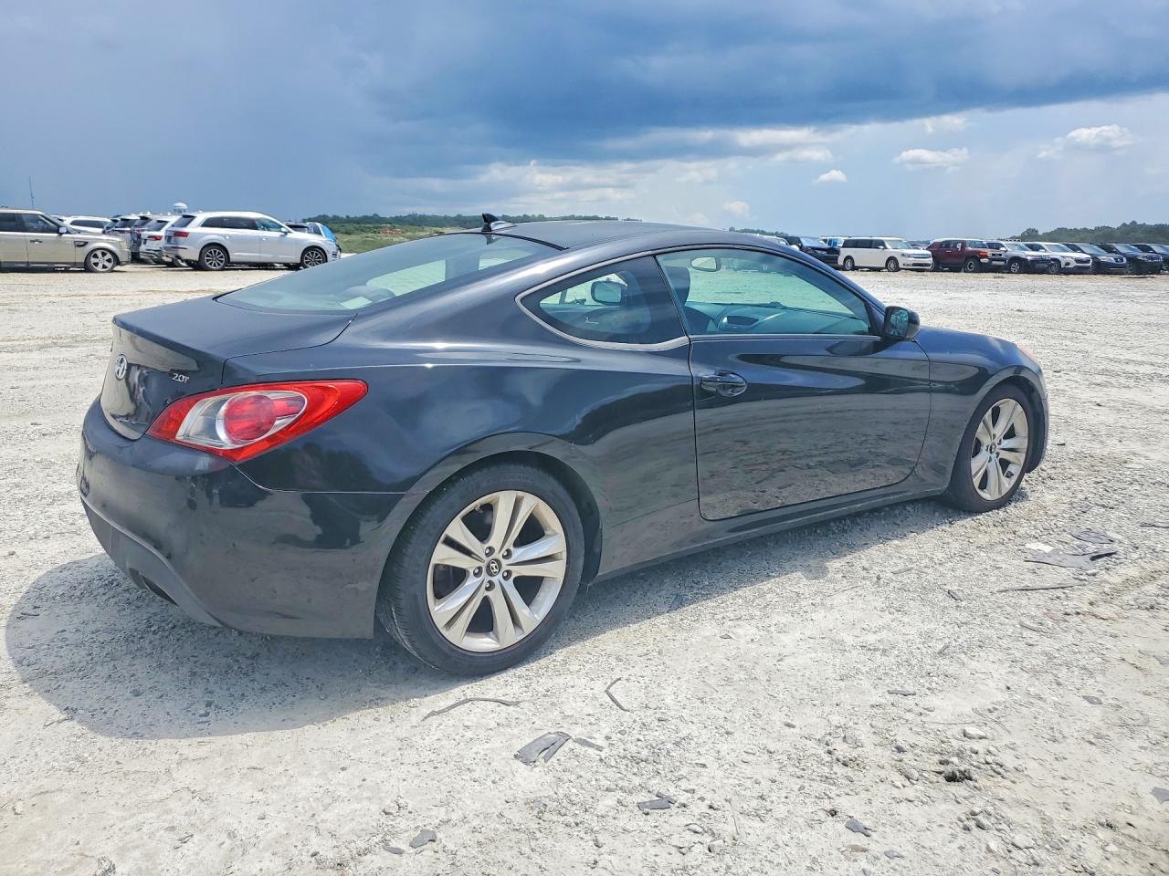 2012 Hyundai Genesis Coupe 2.0t Premium Black vin: KMHHT6KD7CU076451