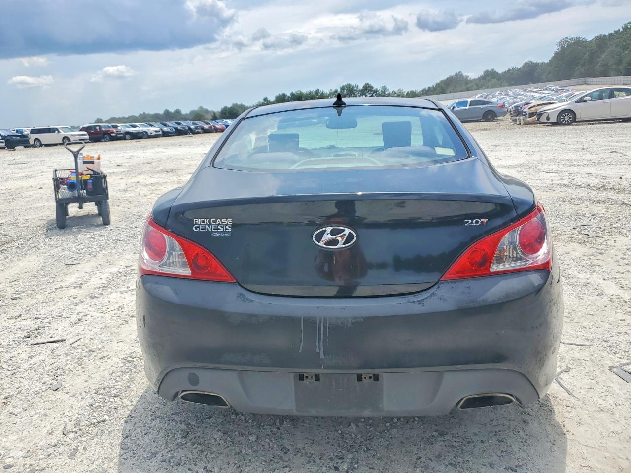 2012 Hyundai Genesis Coupe 2.0t Premium Black vin: KMHHT6KD7CU076451