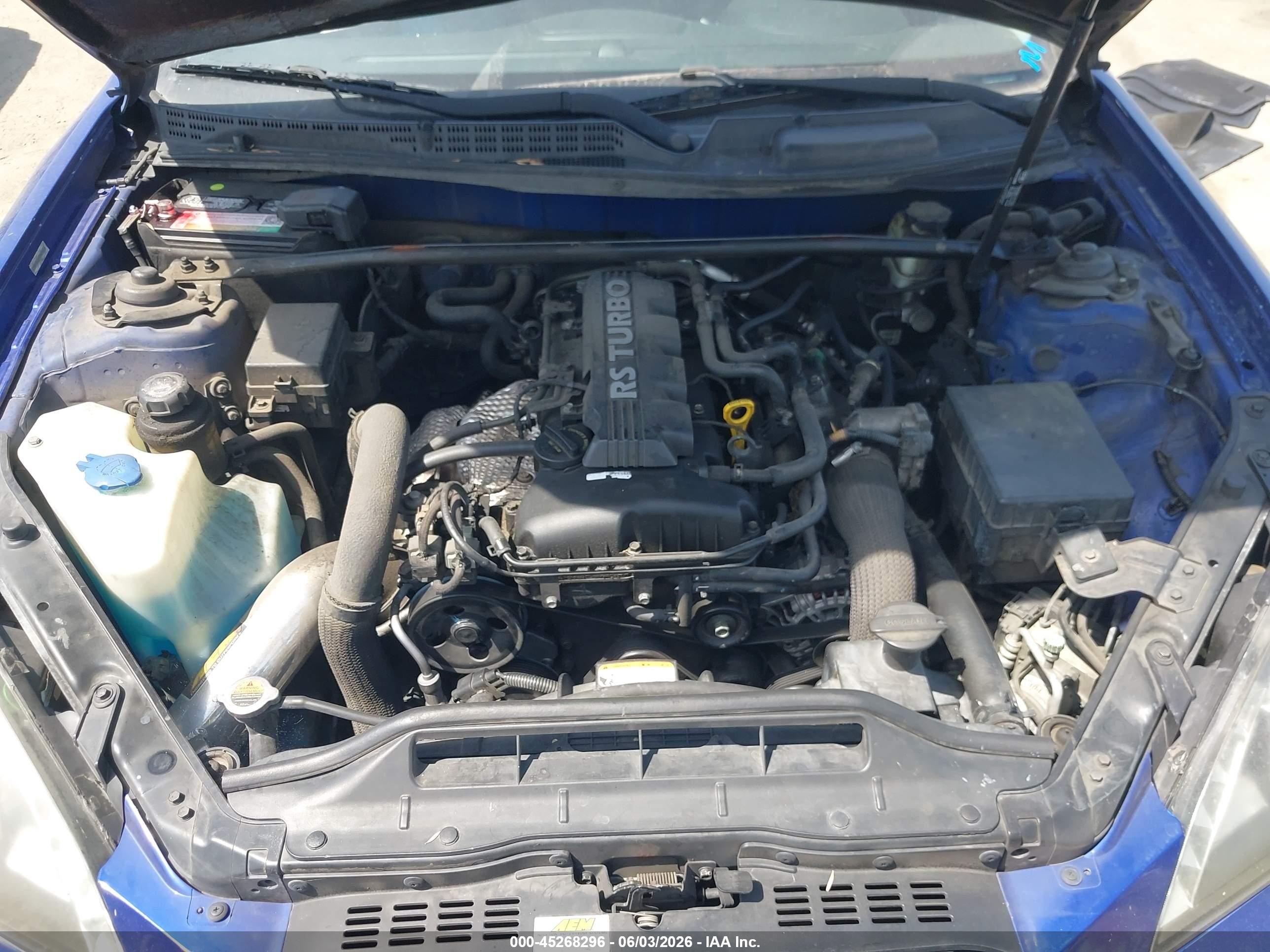 2012 Hyundai Genesis 2.0t Синий vin: KMHHT6KD7CU079169