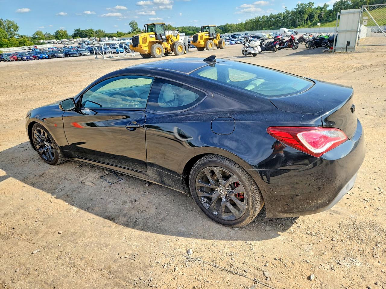 2013 Hyundai Genesis Coupe 2.0t Premium Black vin: KMHHT6KD7DU081893