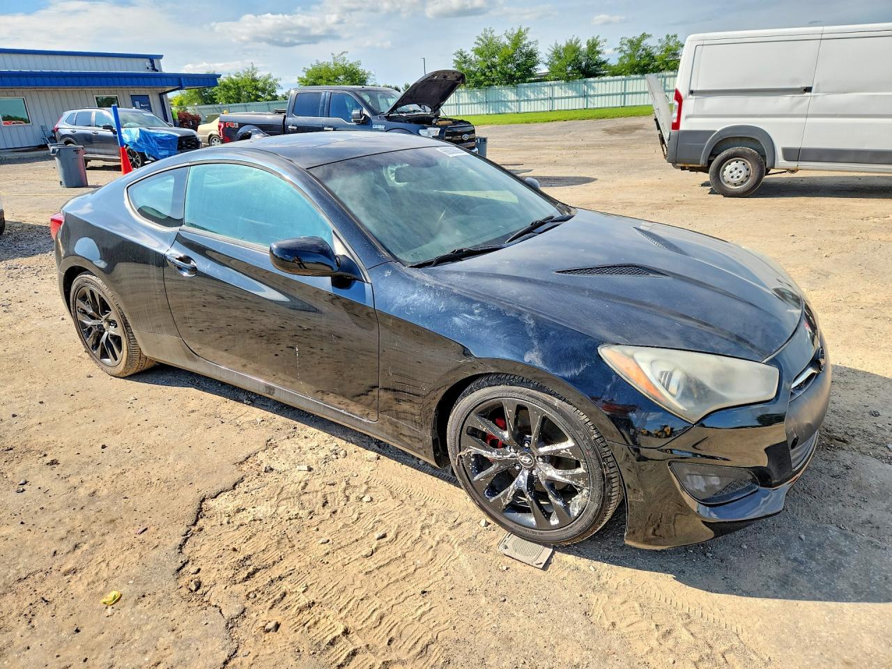 2013 Hyundai Genesis Coupe 2.0t Premium Black vin: KMHHT6KD7DU081893