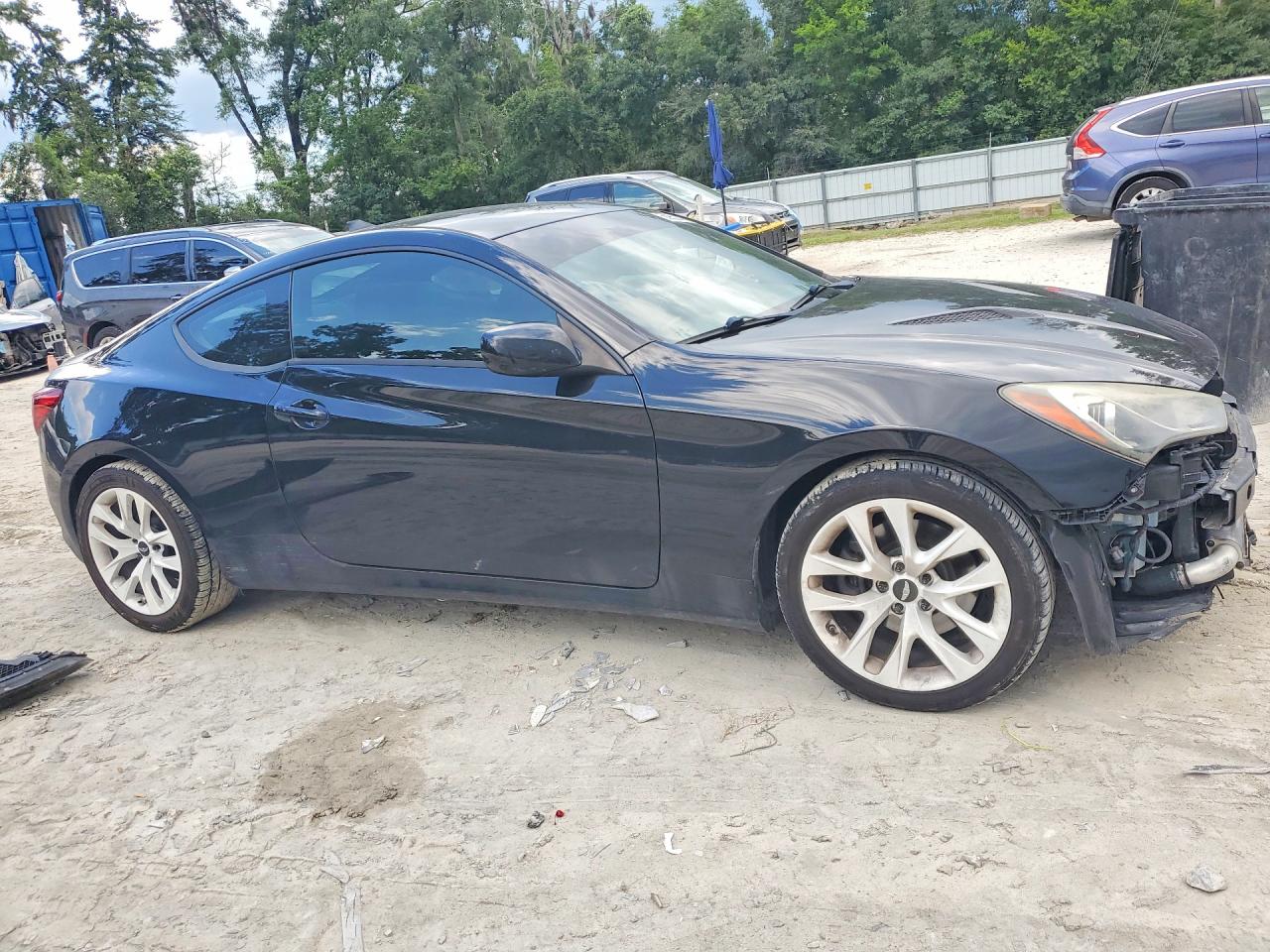 2014 Hyundai Genesis Coupe 2.0t Black vin: KMHHT6KD7EU113713