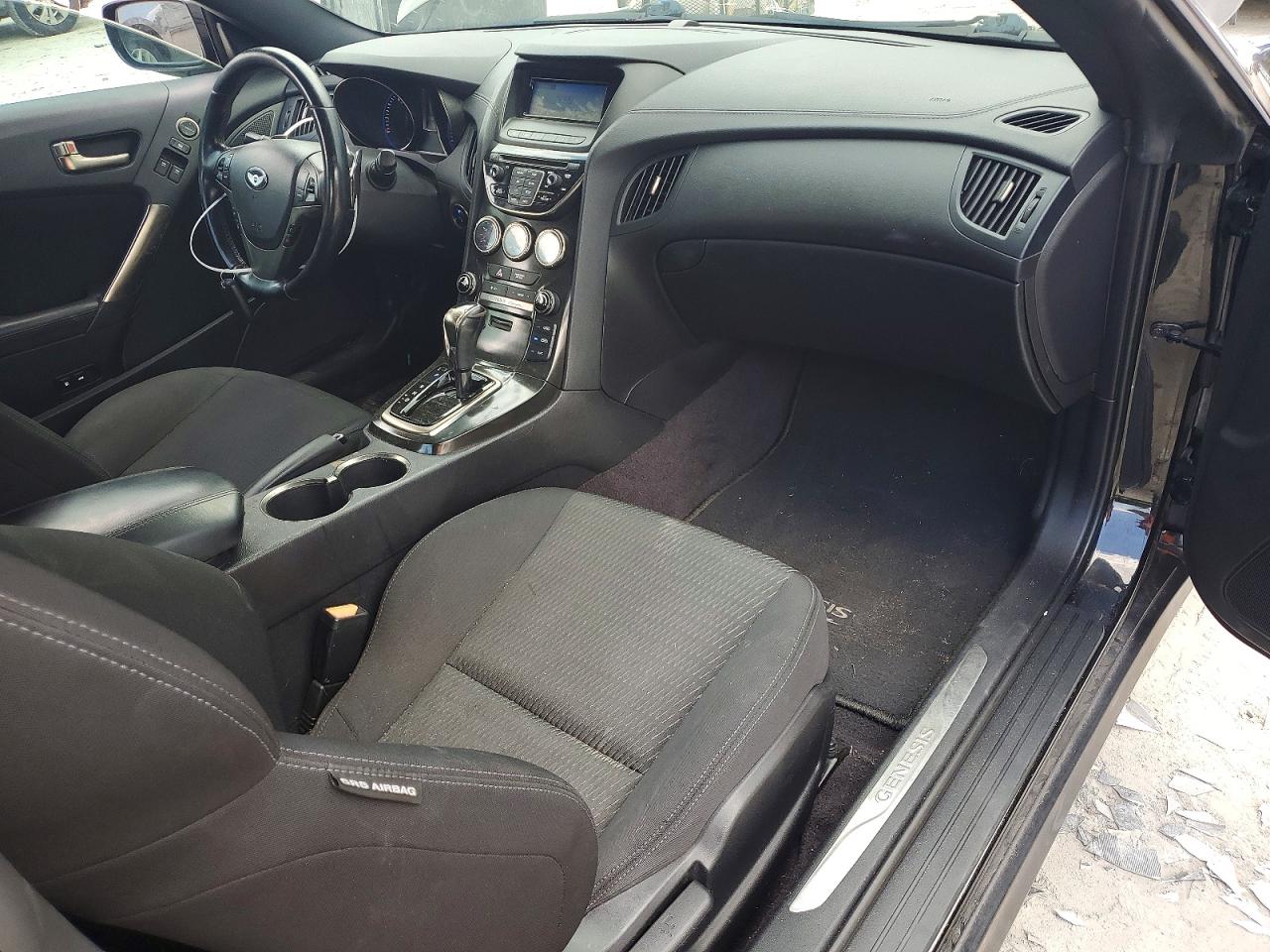 2014 Hyundai Genesis Coupe 2.0t Black vin: KMHHT6KD7EU113713